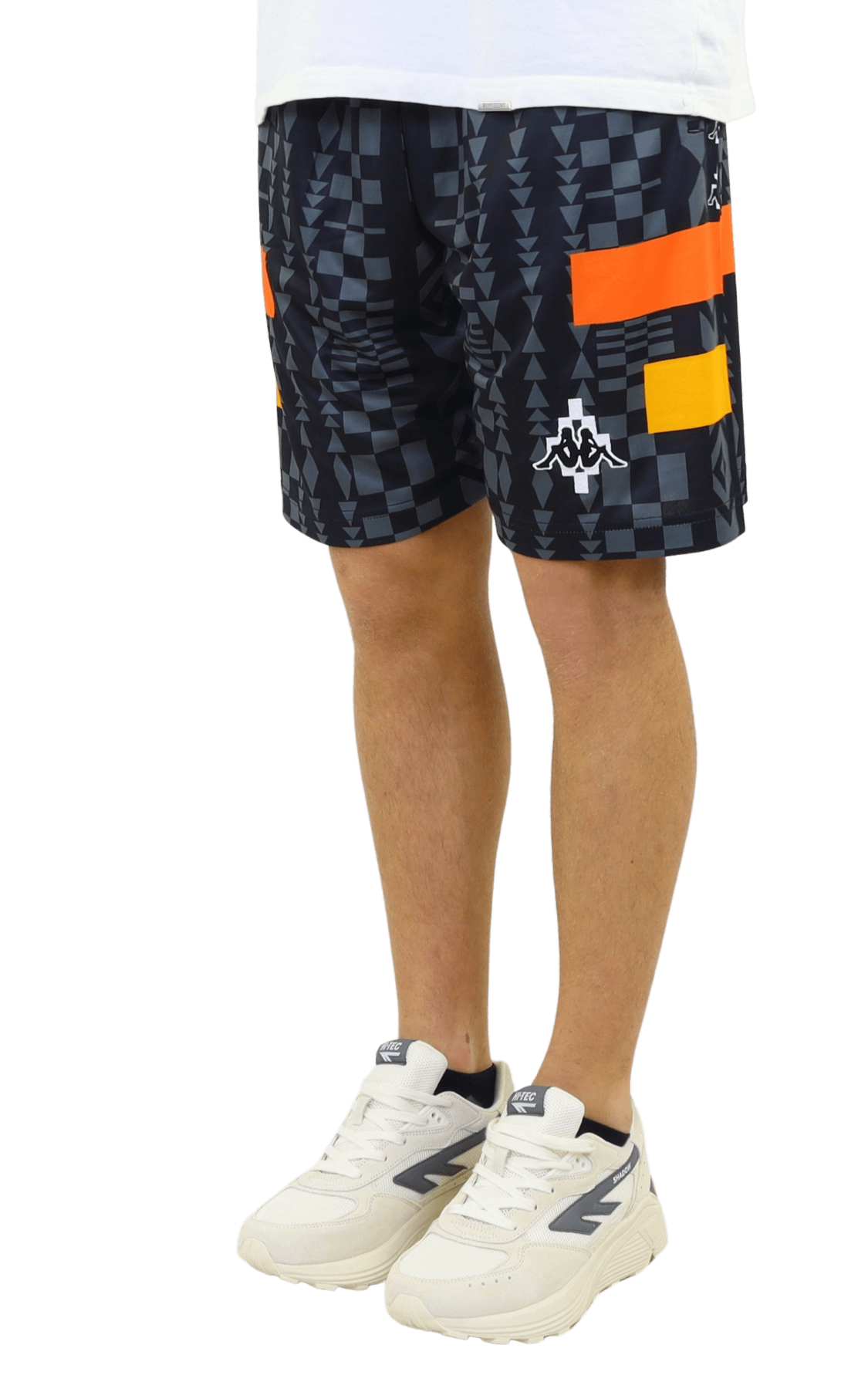 Men AOP Folk Kappa Soccer Shorts