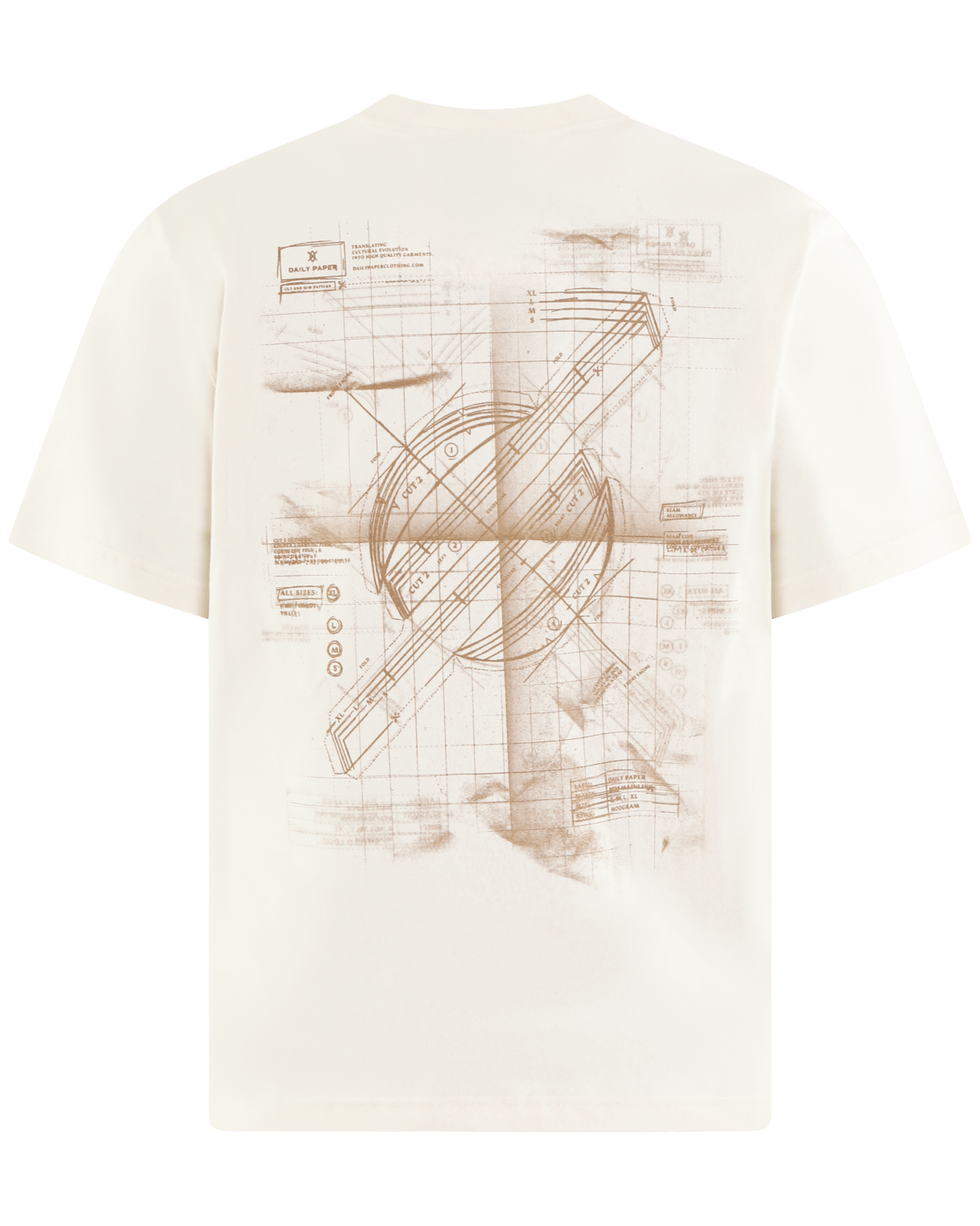 Daily Paper Heren Craft T-Shirt Wit - Eleganza.nl