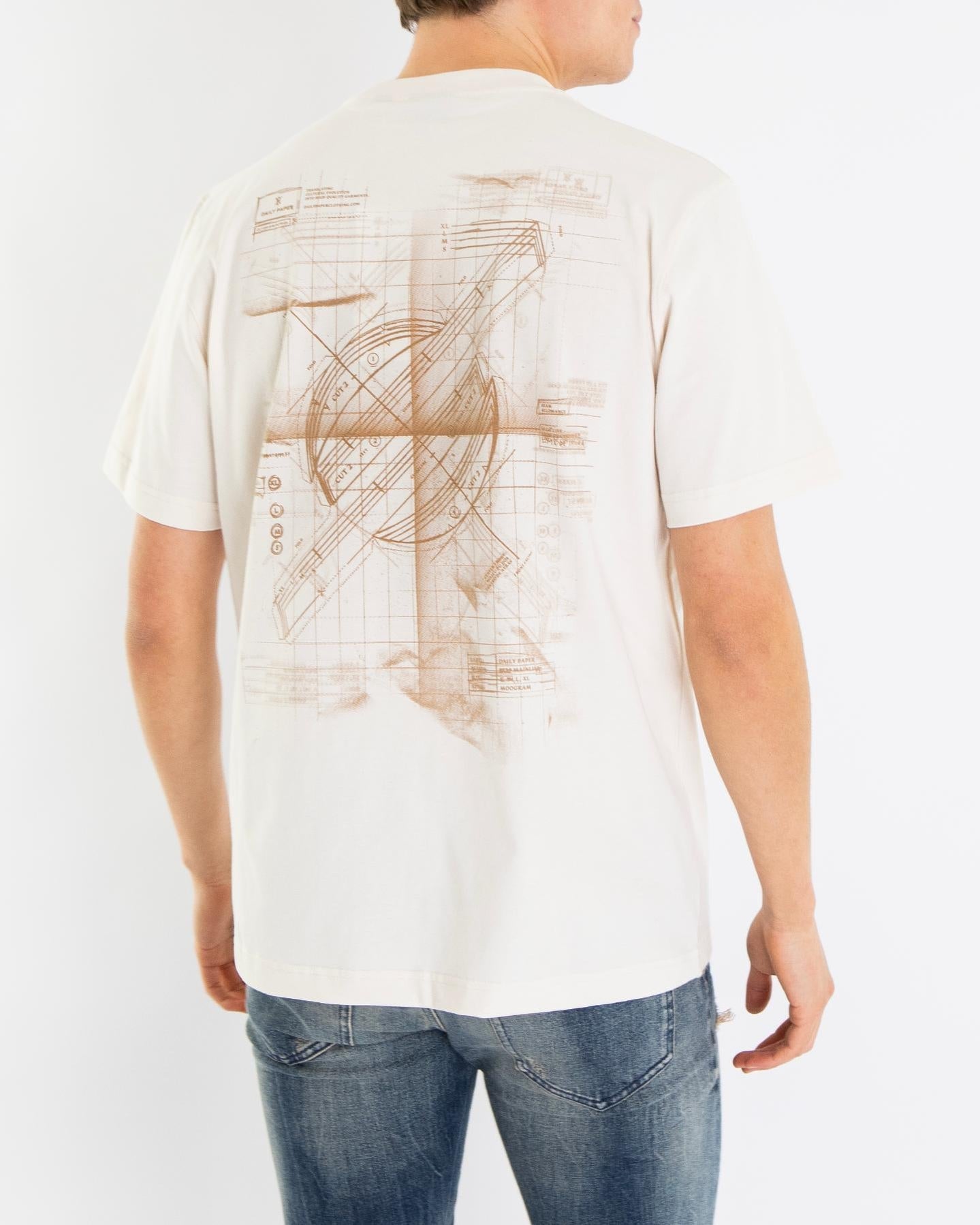 Daily Paper Heren Craft T-Shirt Wit - Eleganza.nl