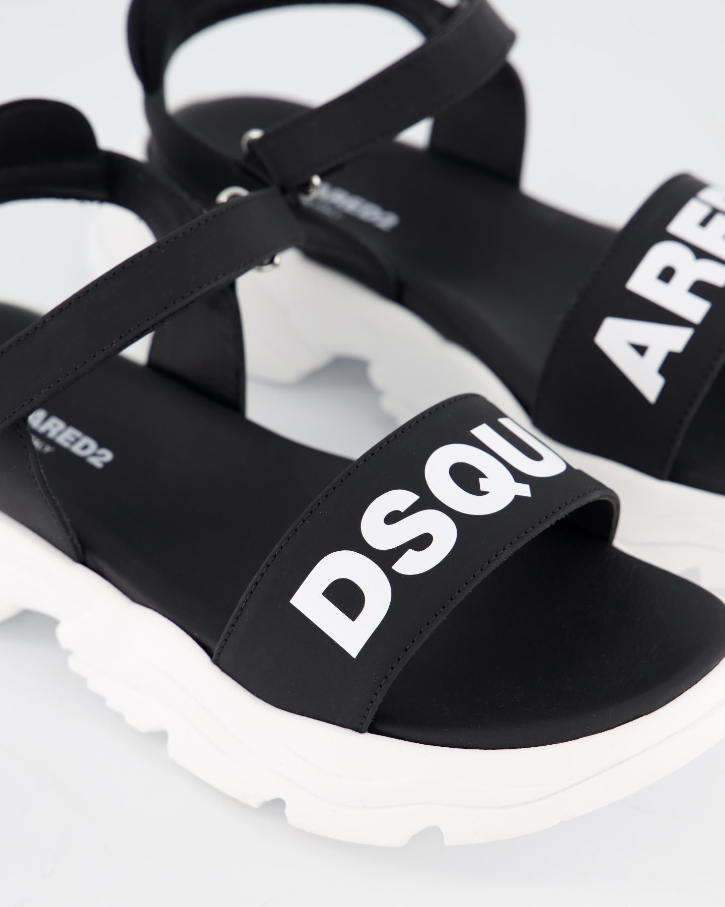 Kids Fusbet Sandals Dsquared2 Print