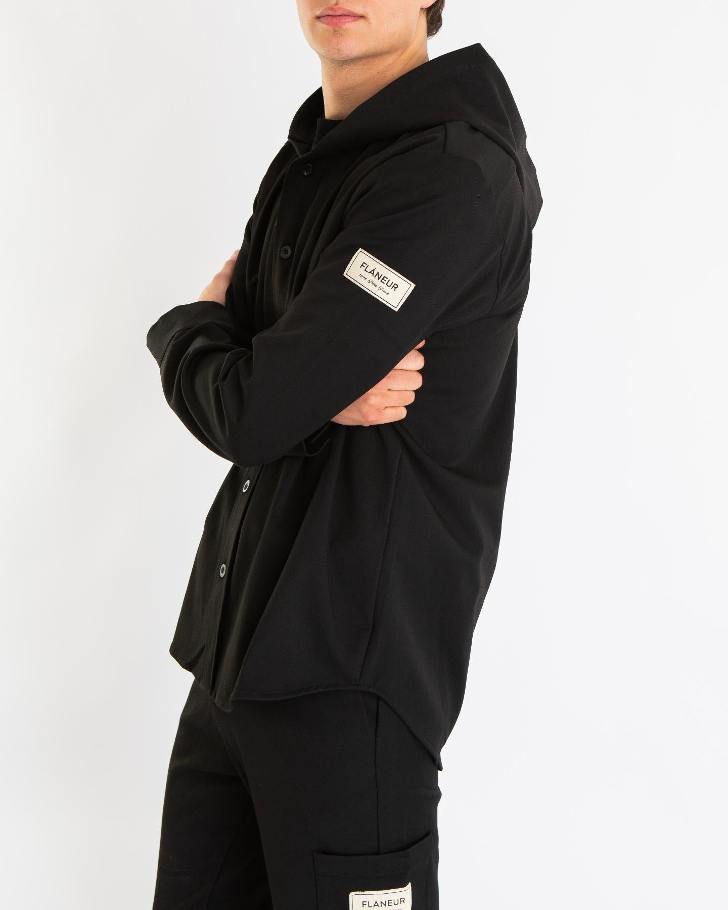 Heren Atelier Hoodie Zwart