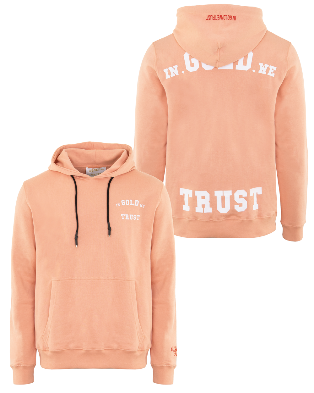 In gold store we trust pullover