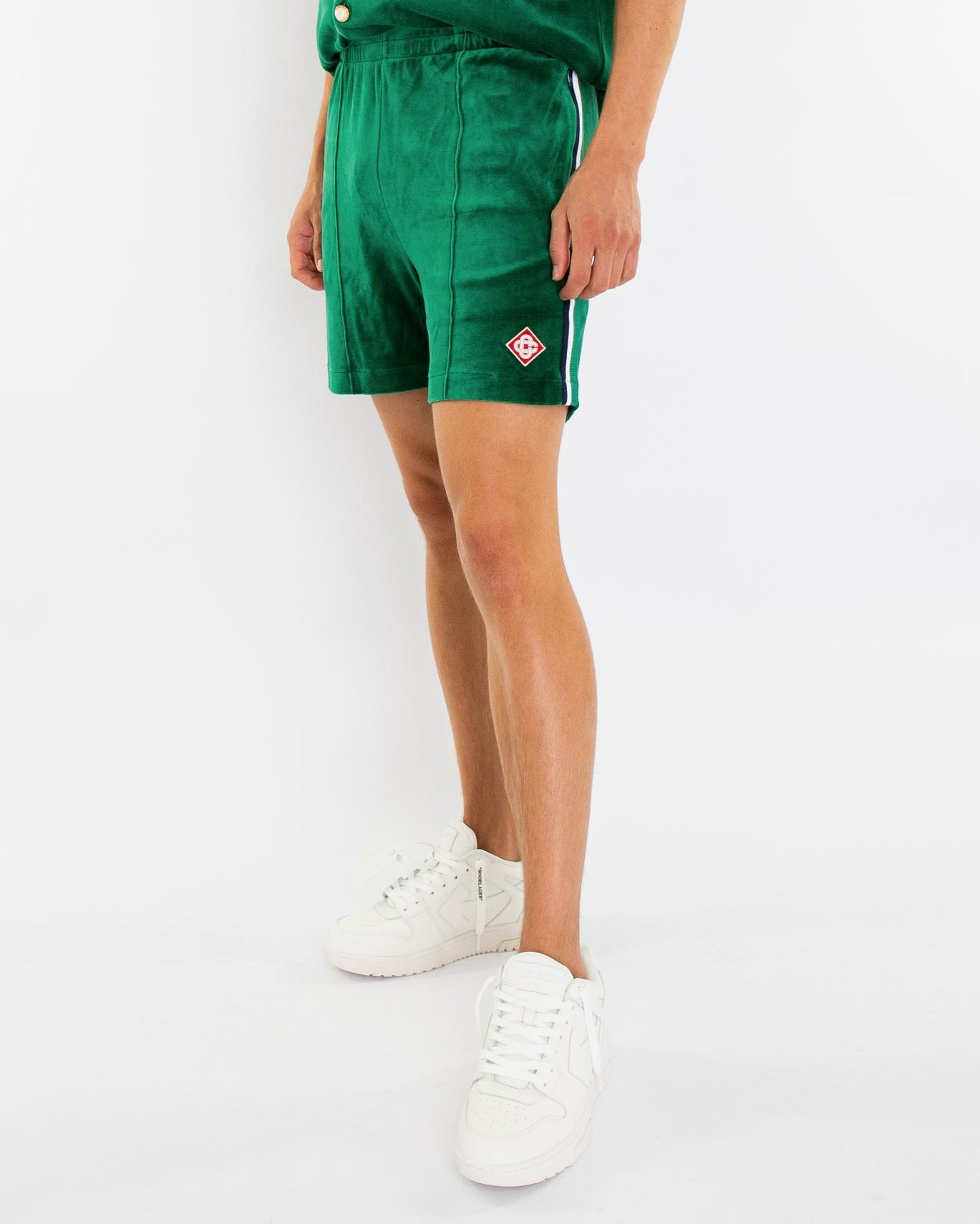 Heren Mens Velour Shorts