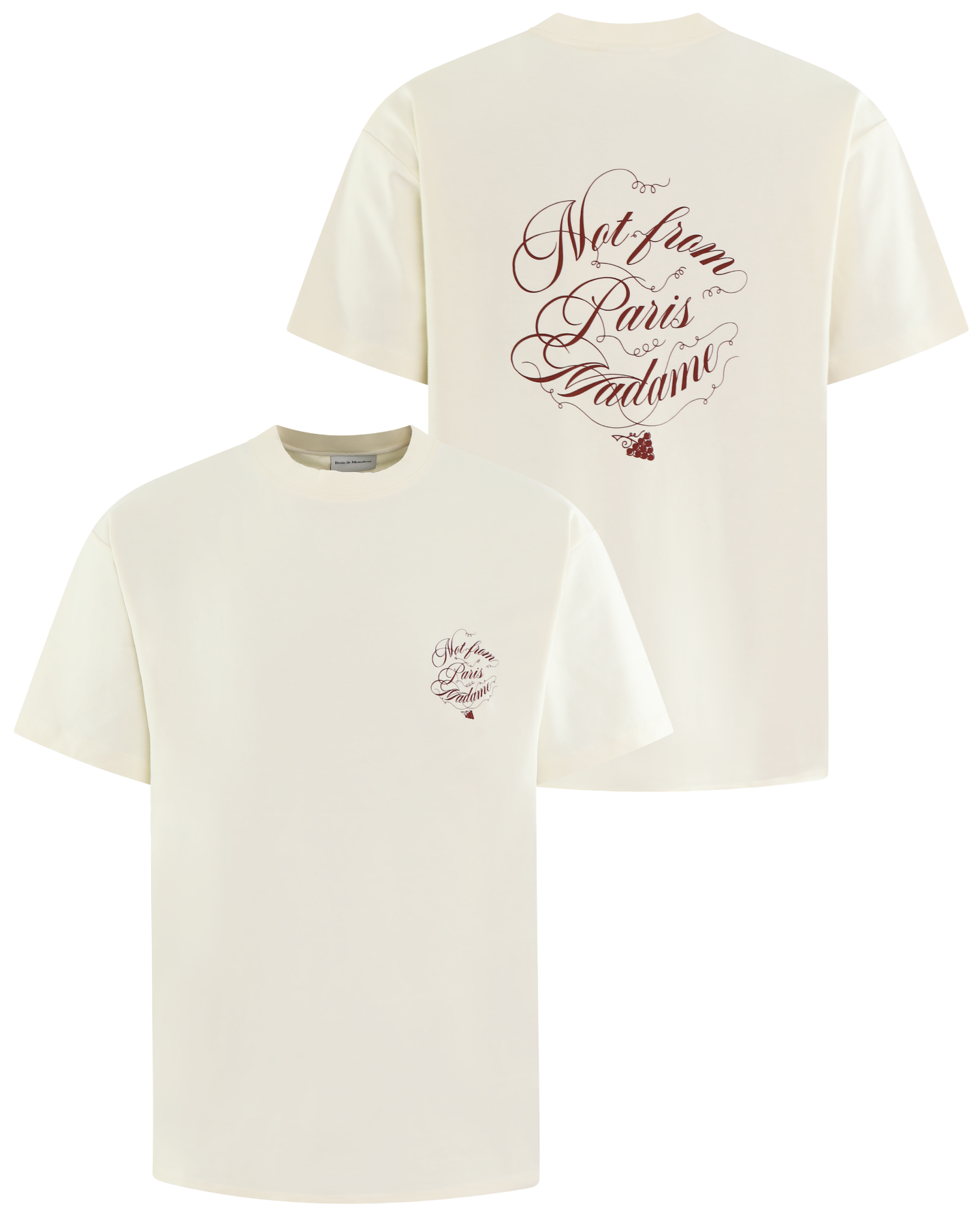 Heren Le T-Shirt Vignes