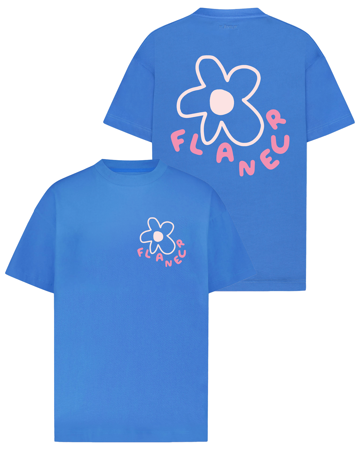 FLÂNEUR Heren Blossom T-Shirt - Eleganza.nl