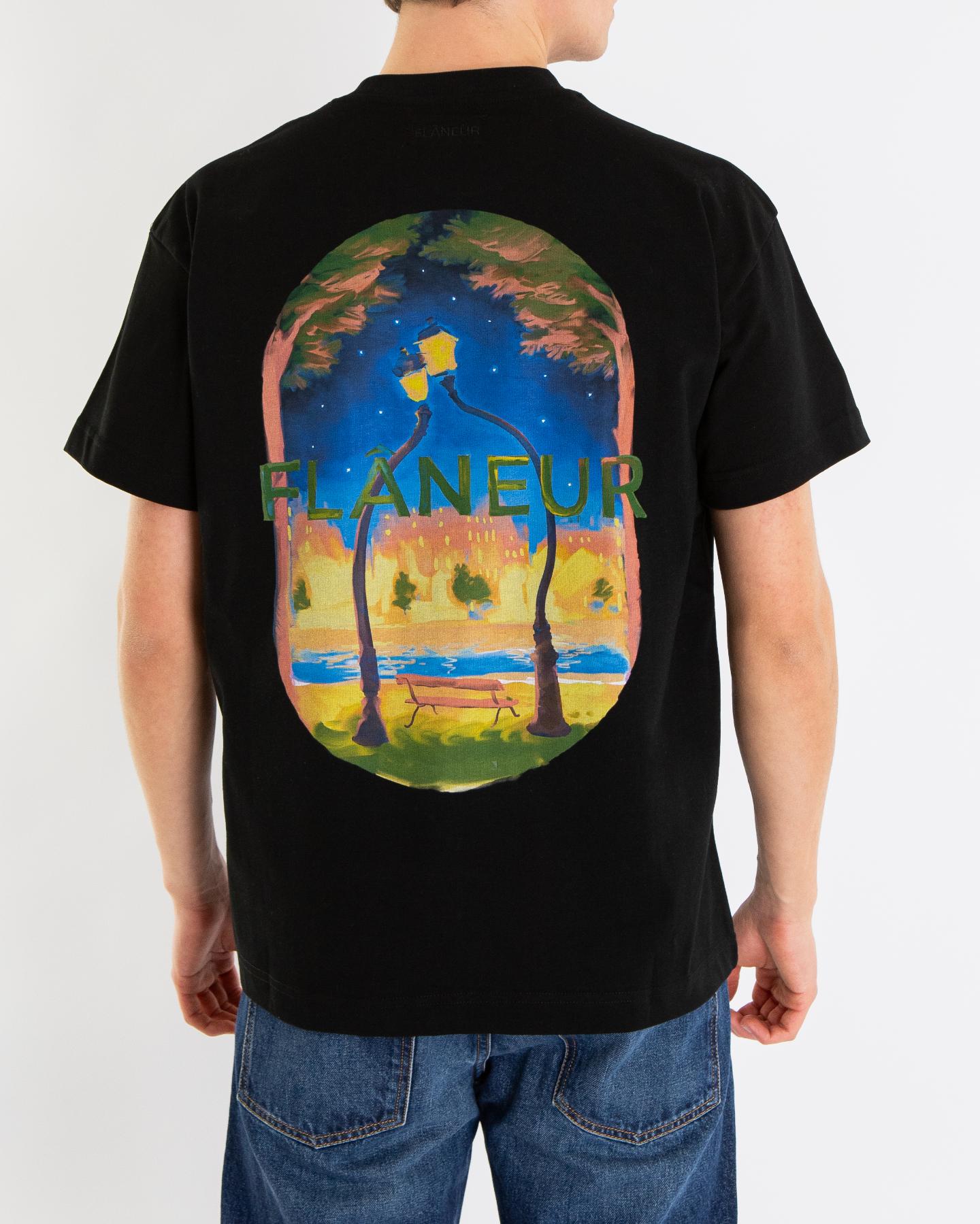 FLÂNEUR Heren Lanterns Of Love T-Shirt - Eleganza.nl