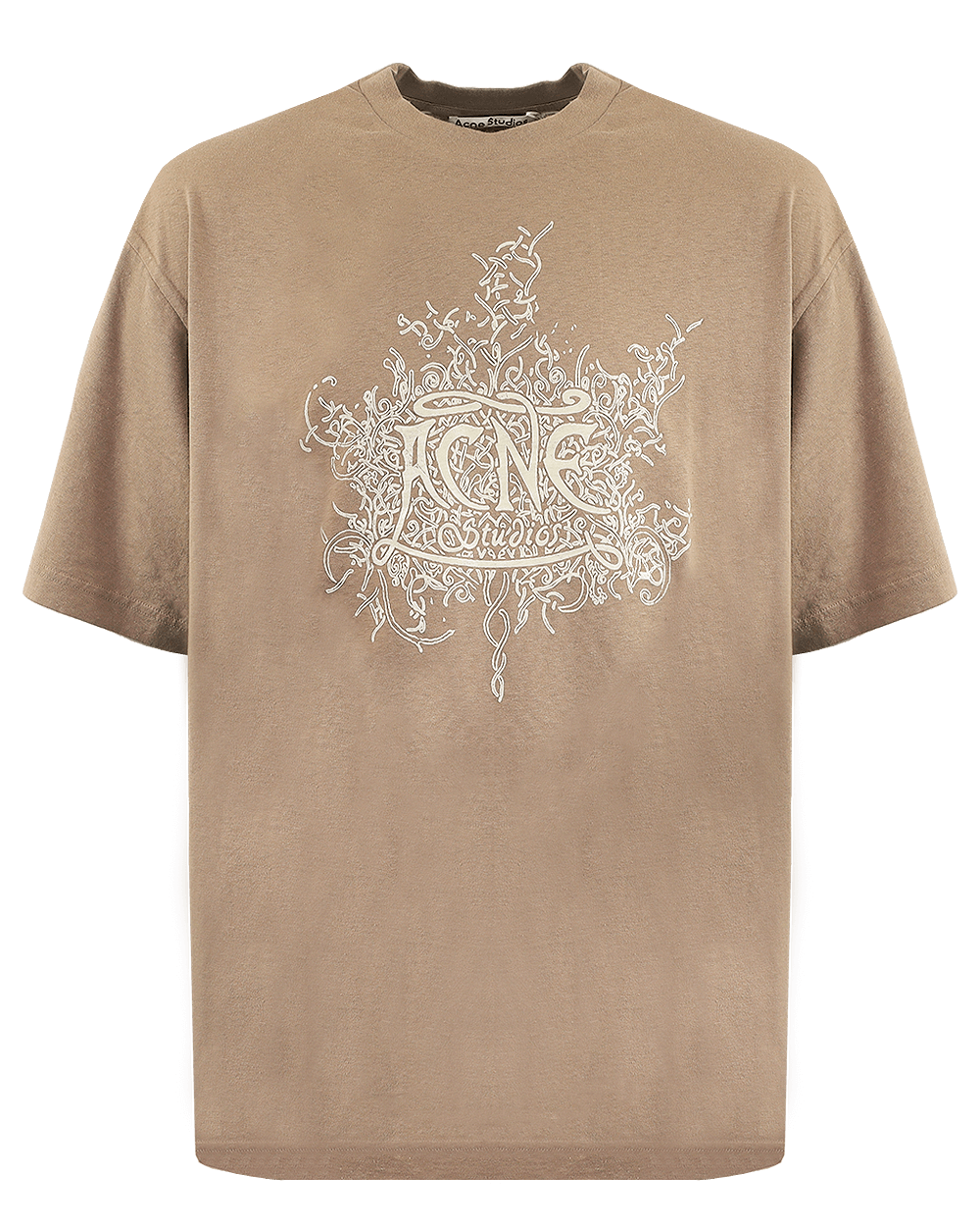 Men Glow in the Dark Logo Beige