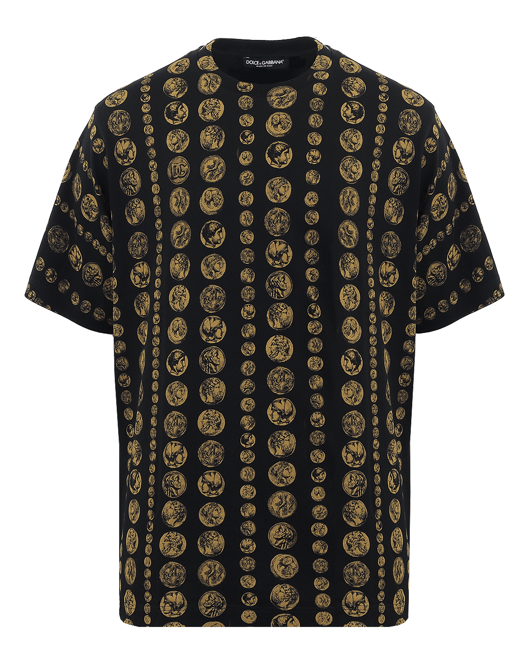 Men All-over coin print black