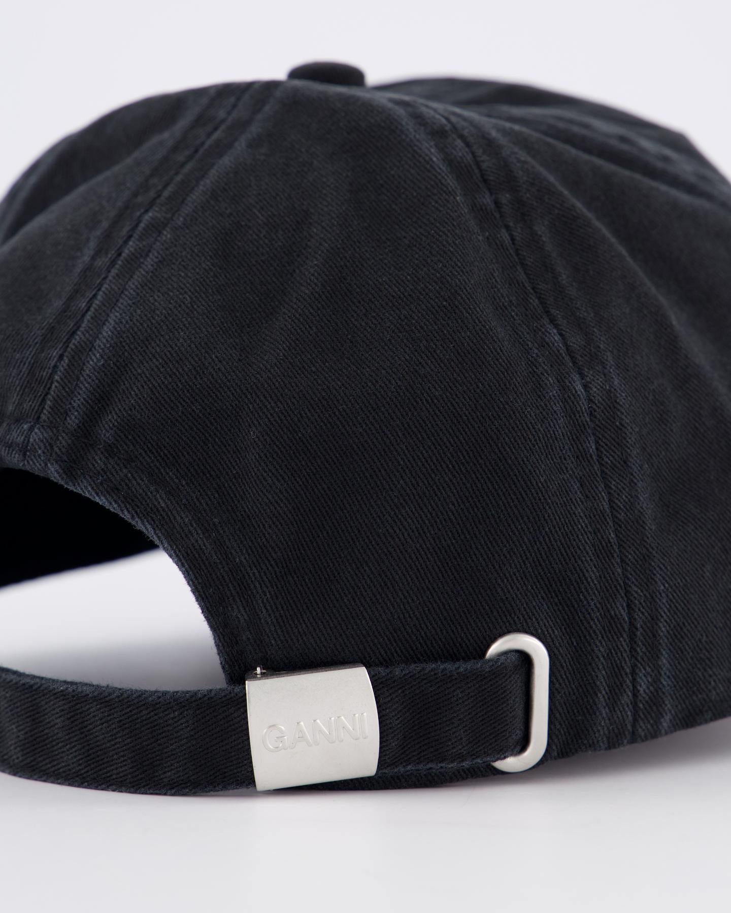 Ganni Dames Cap Hat Black - Eleganza.nl