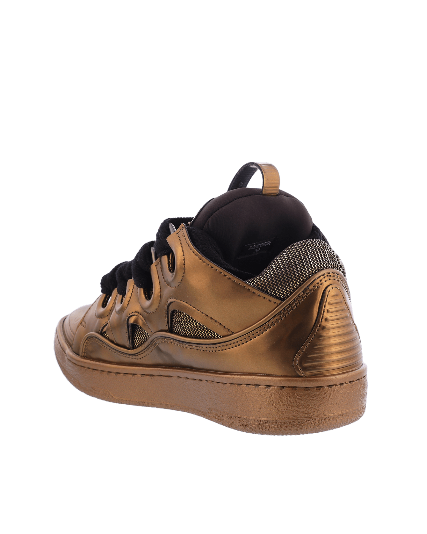 Women CURB Sneaker Bronze Metallic