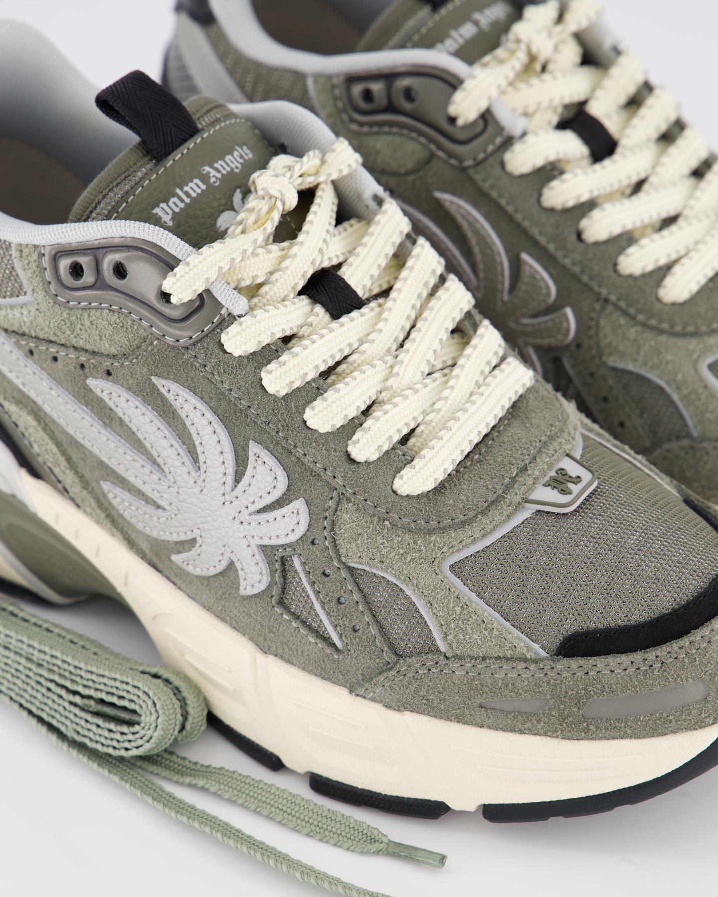 Heren Pa 4 Sneakers Olive Grey