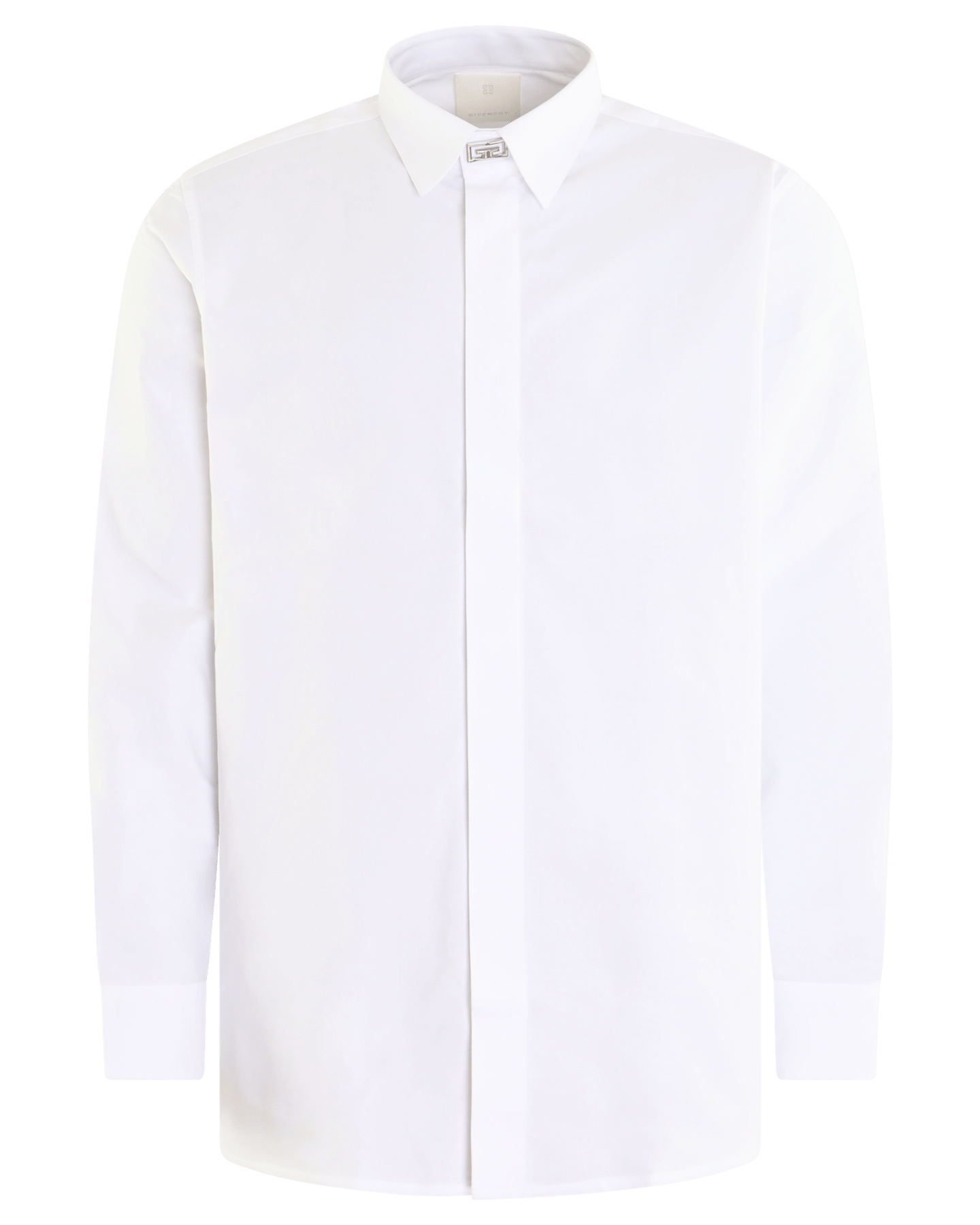 Givenchy Heren Shirt met 2G clip Wit - Eleganza.nl