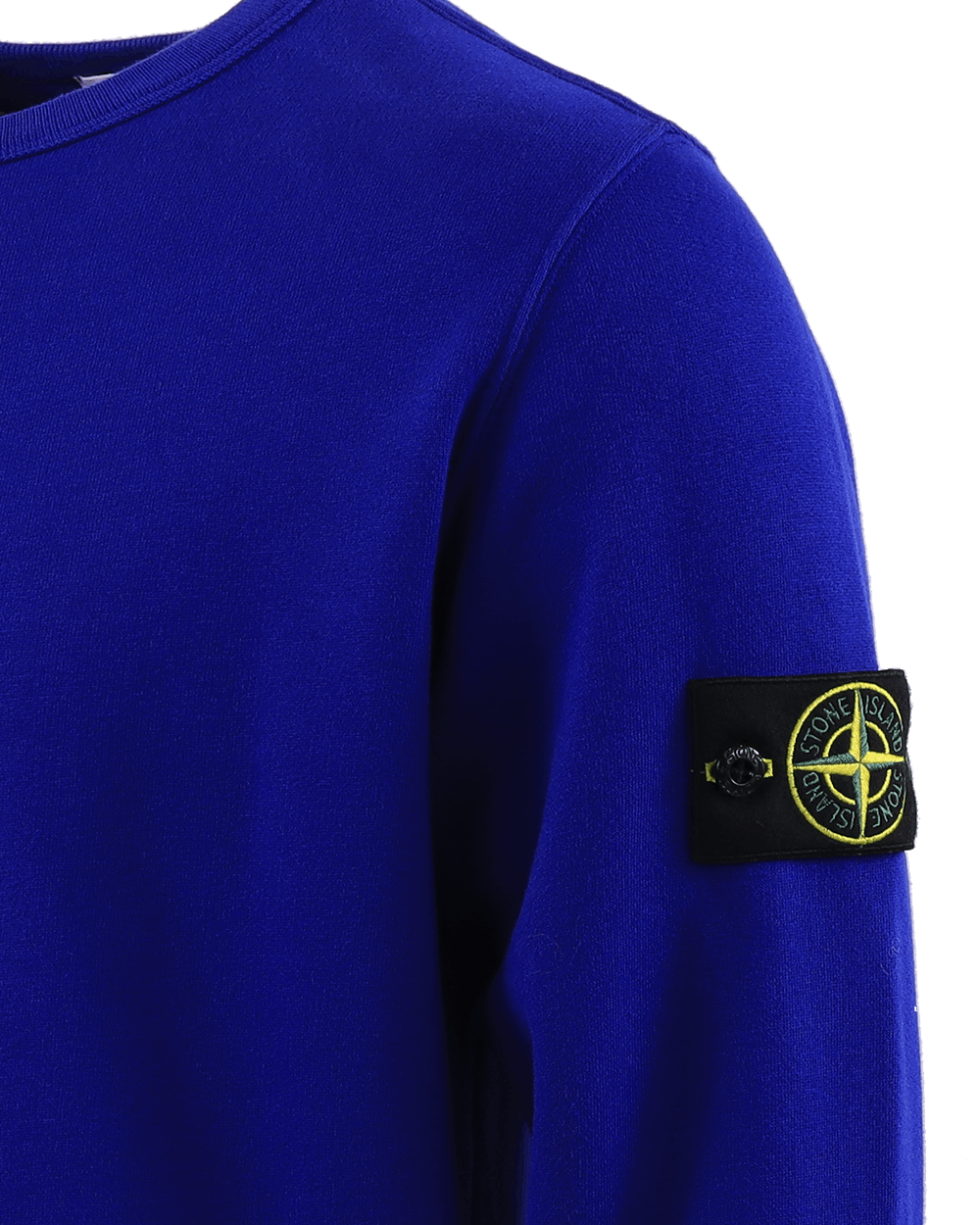 Royal blue stone island cheap jumper