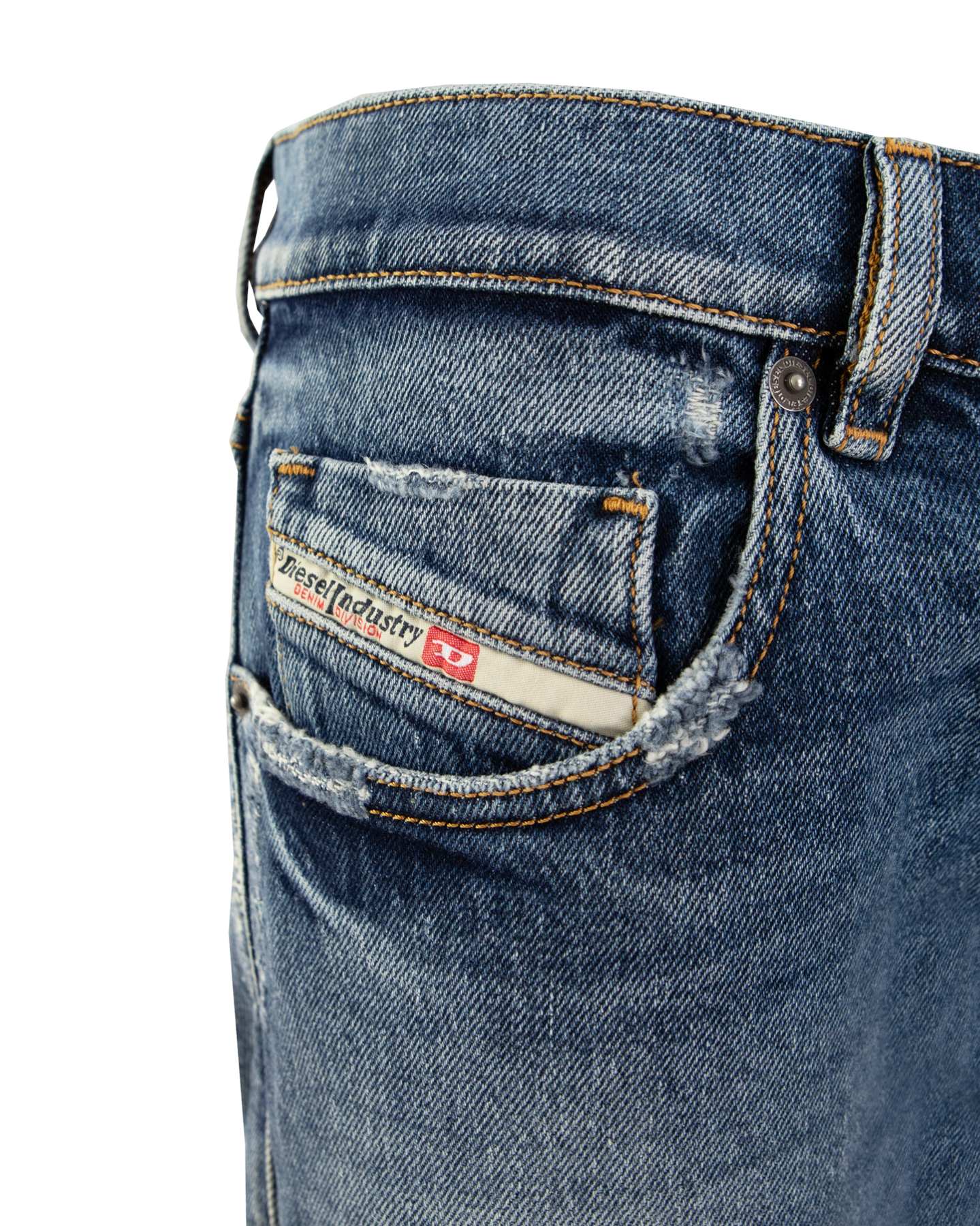 Heren D-Strukt Slim Fit Jeans