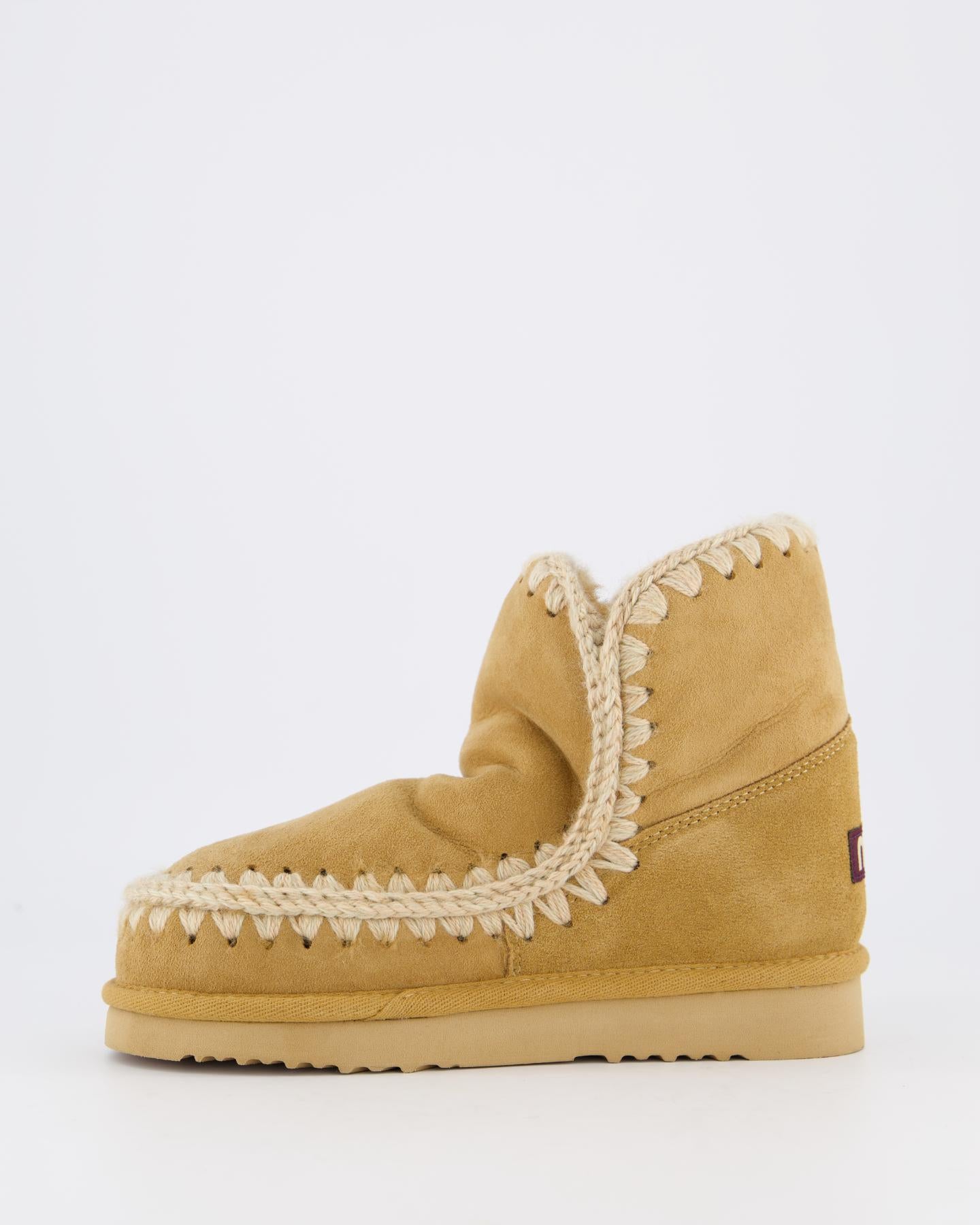 Dames Eskimo 18 Suede Boots Tobacco