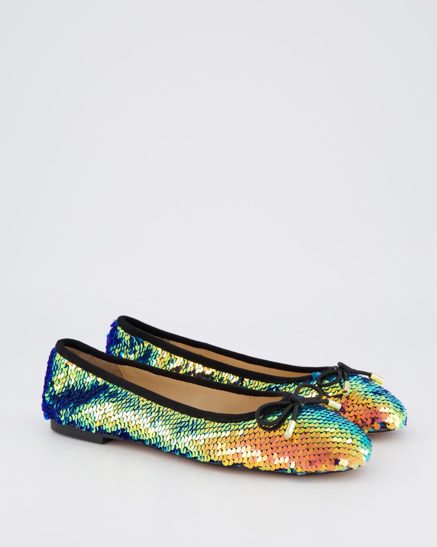 Dames Rainbow Ballerina Metallic