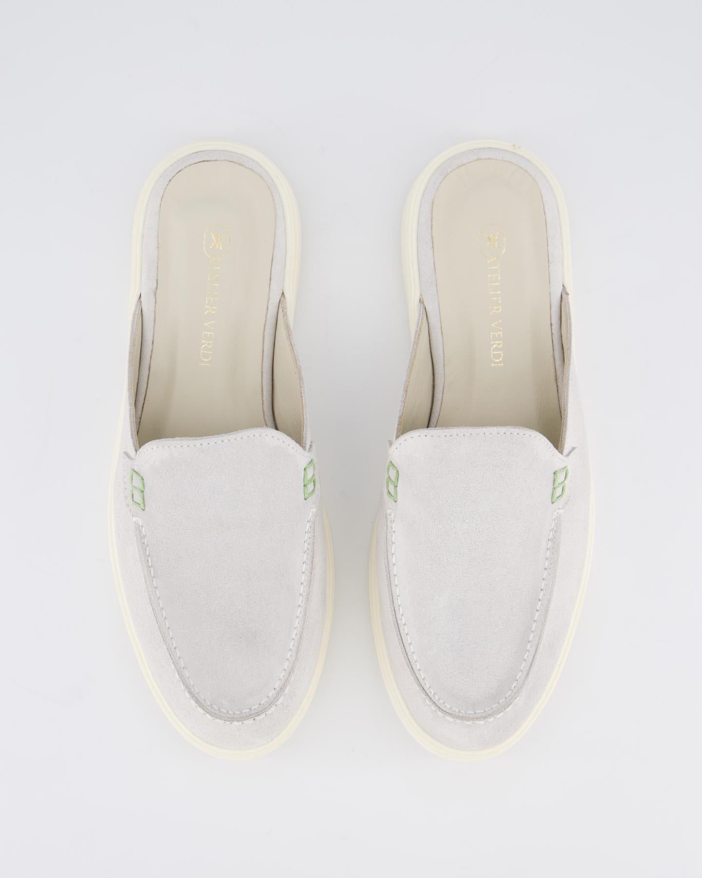 Dames Laura Slip On Sandal Ivory