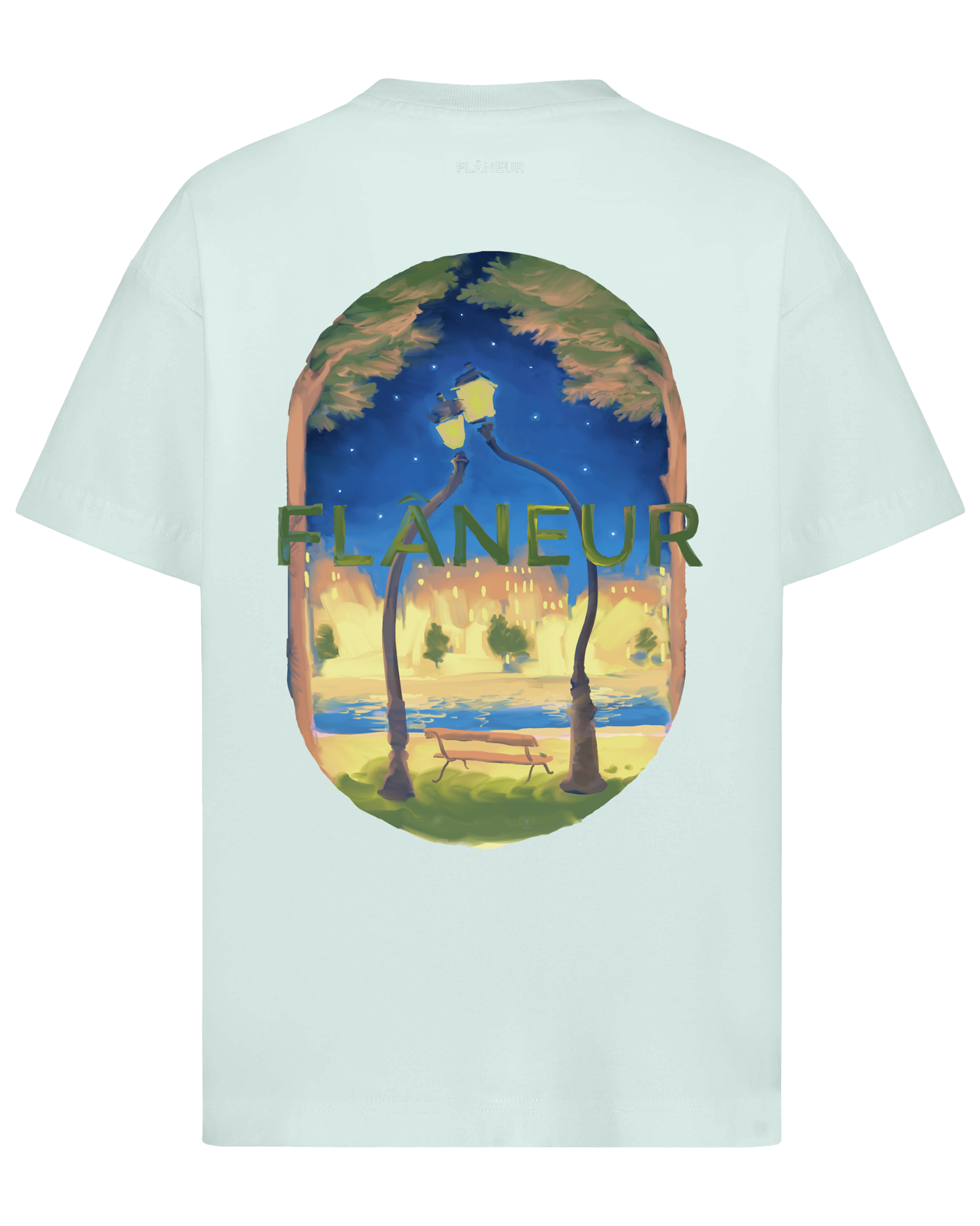 Heren Lanterns Of Love T-Shirt Groen