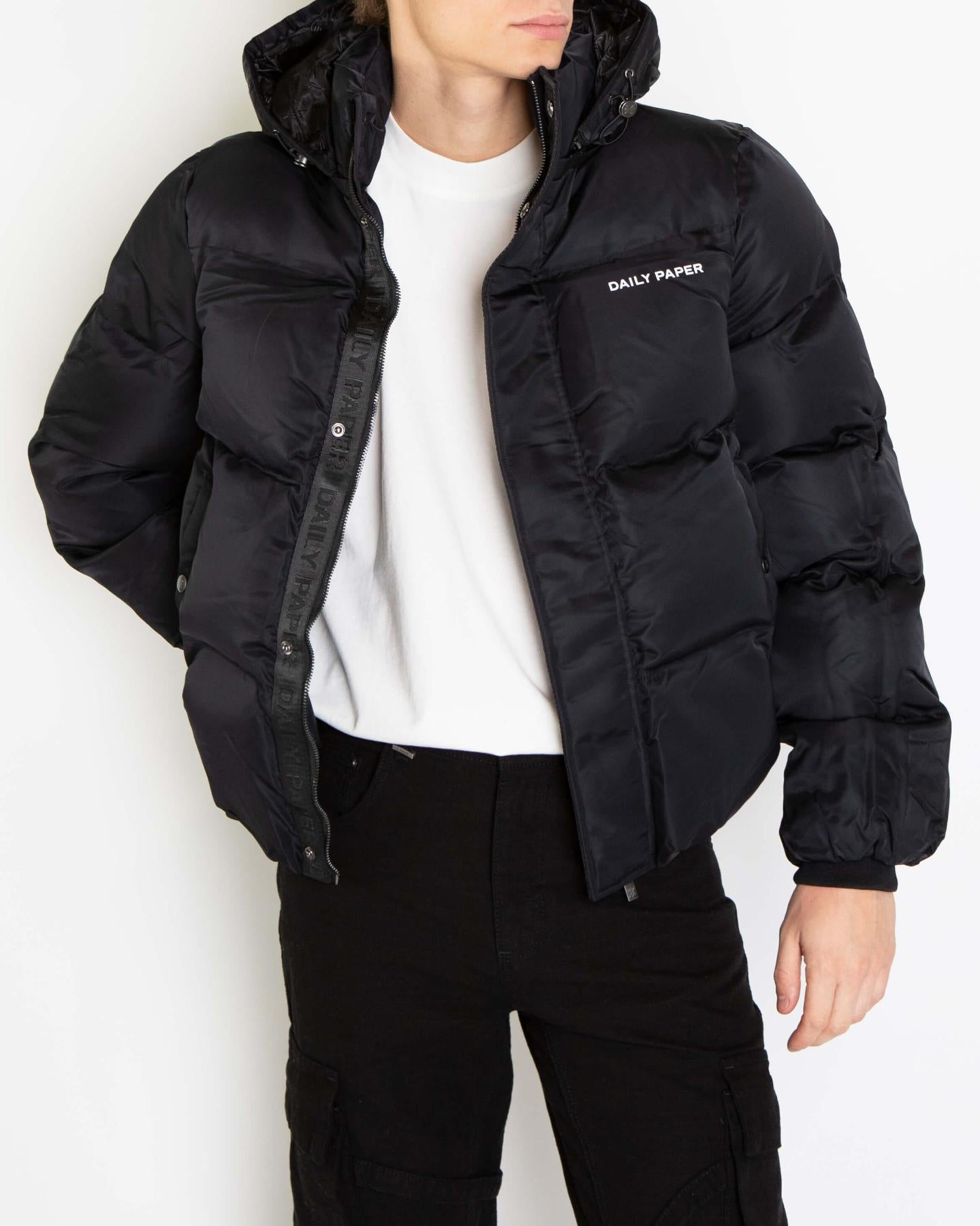 Daily paper black 2025 puffer jacket