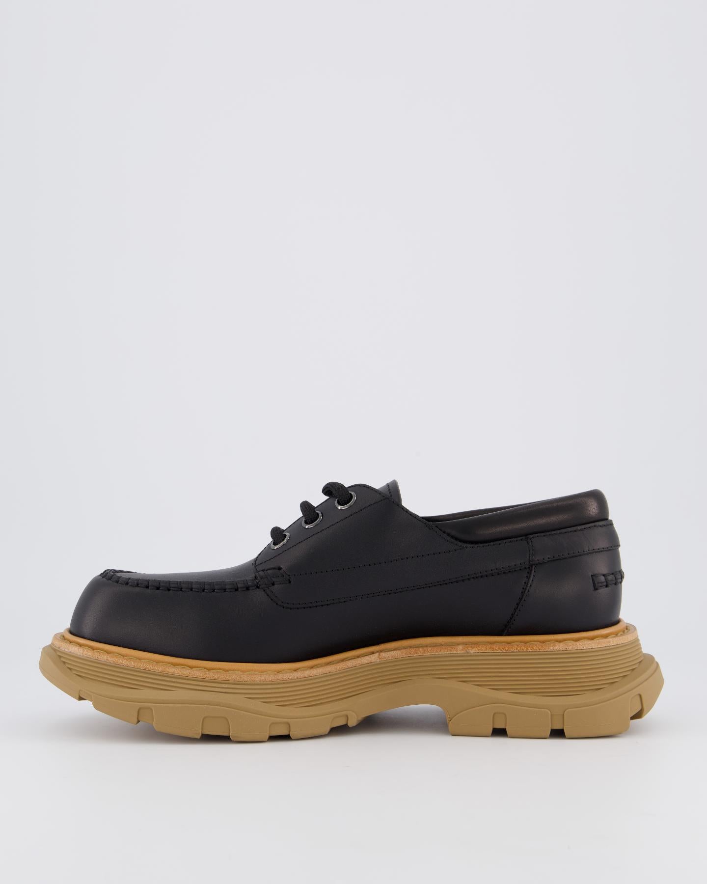 Heren Shoe Leath.Su.Rubber Upper Lea