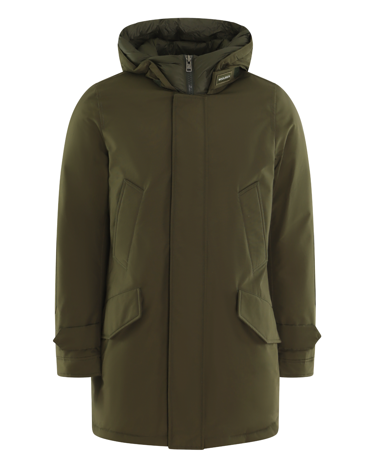 Heren Polar High Collar Parka Groen