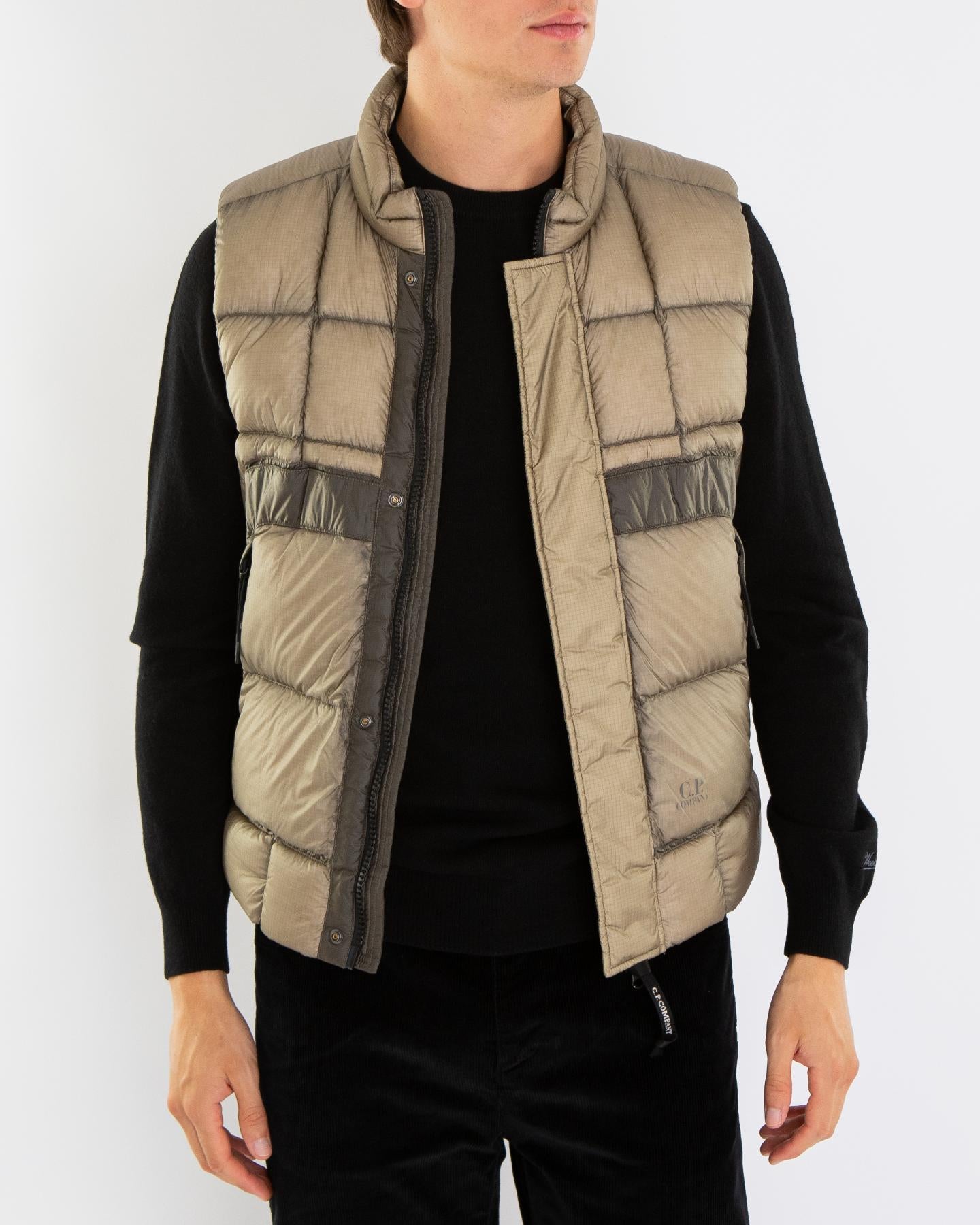 Heren Outerwear Vest Grijs