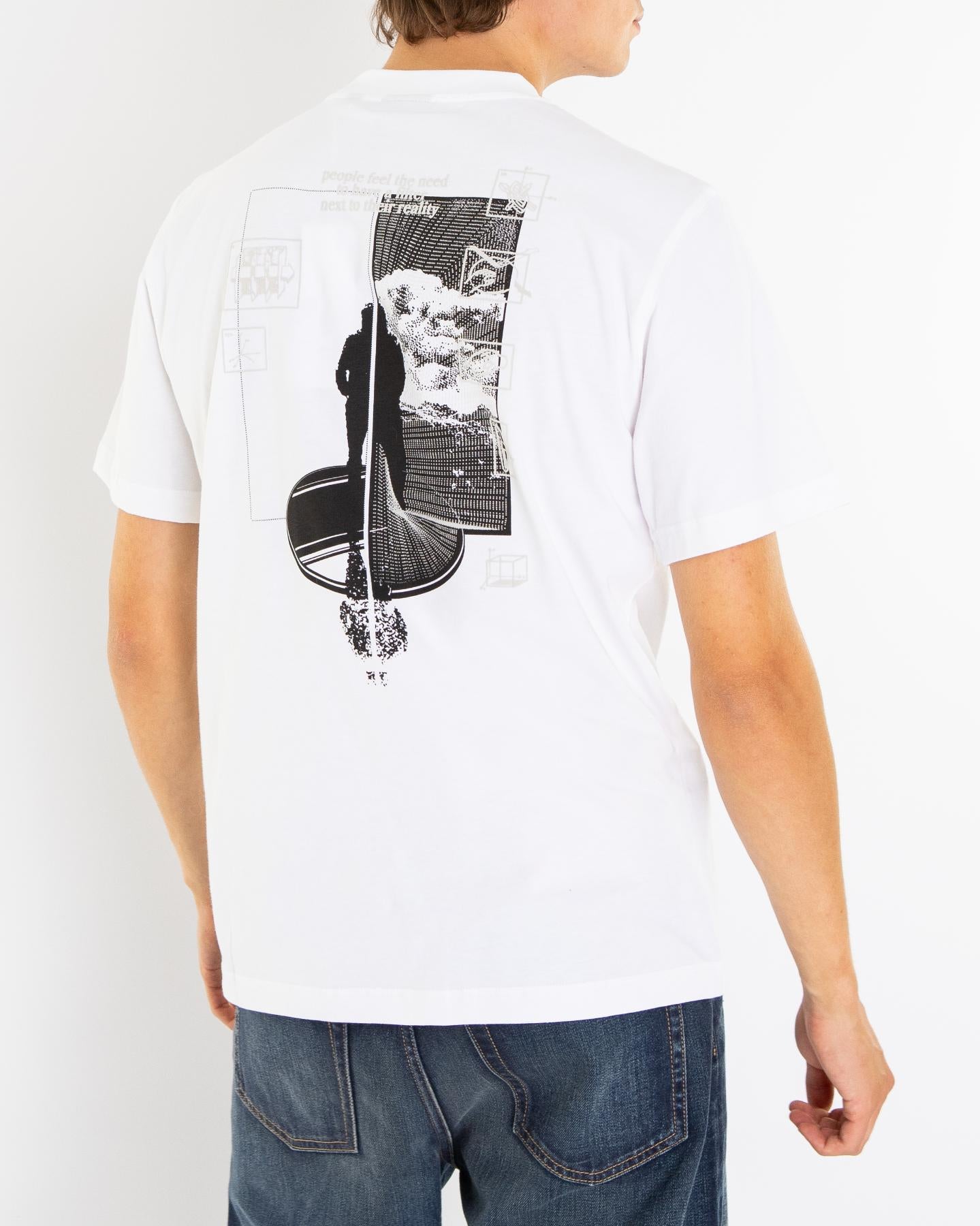 Heren Mirror Ss T-Shirt