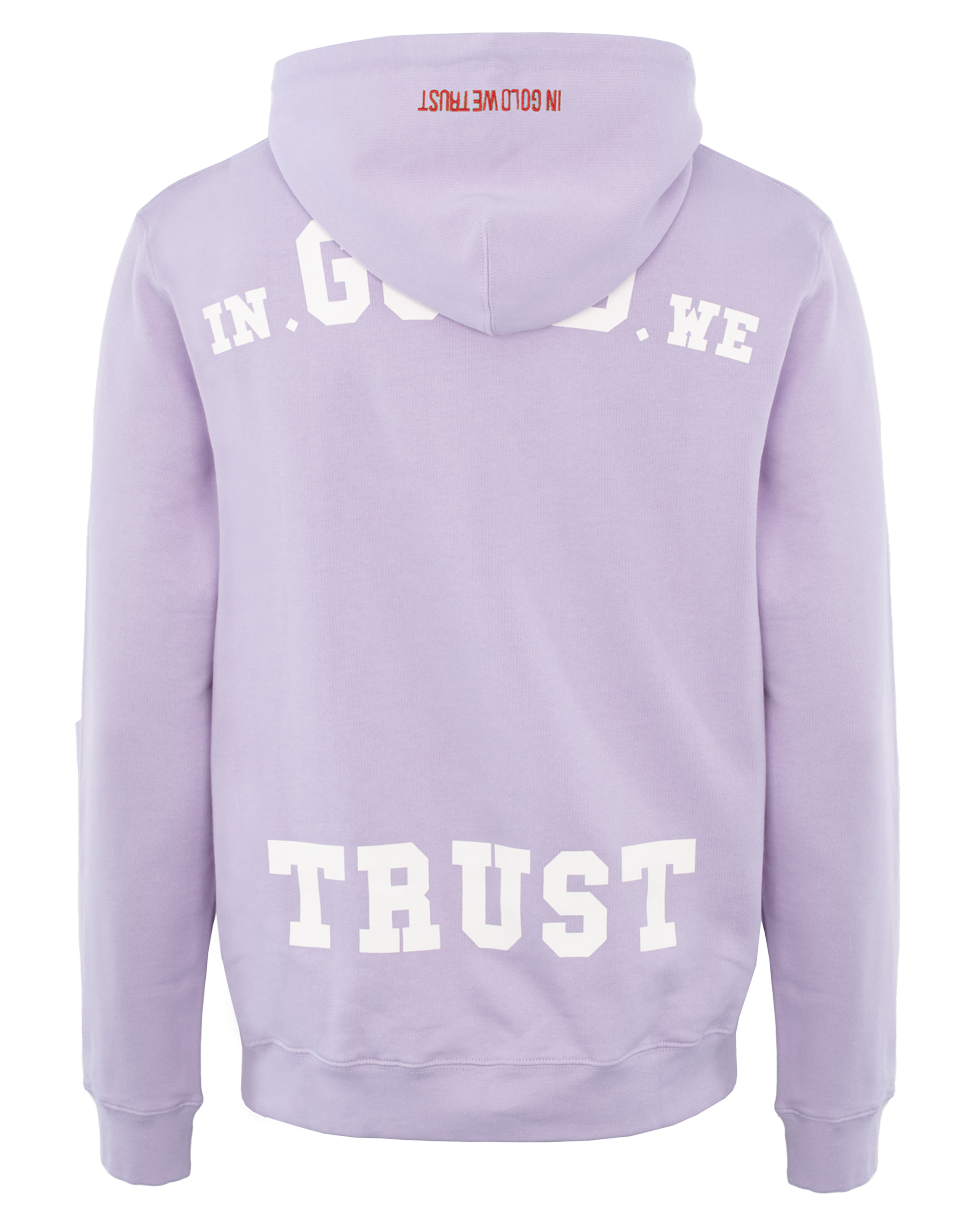 In gold we trust hoodie online roze