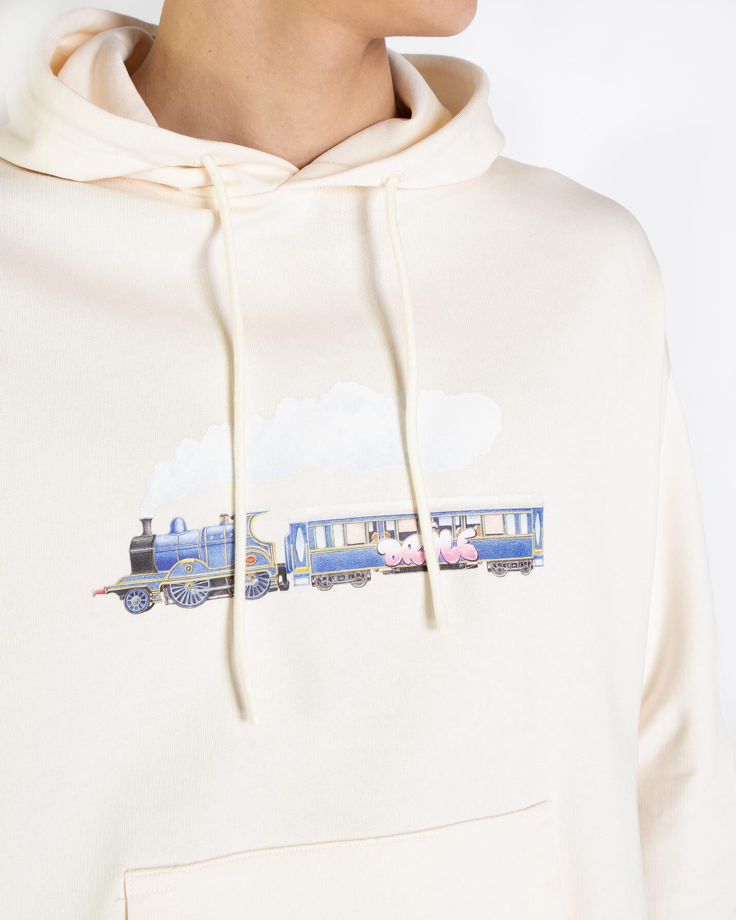 Men Le Hoodie Locomotive White