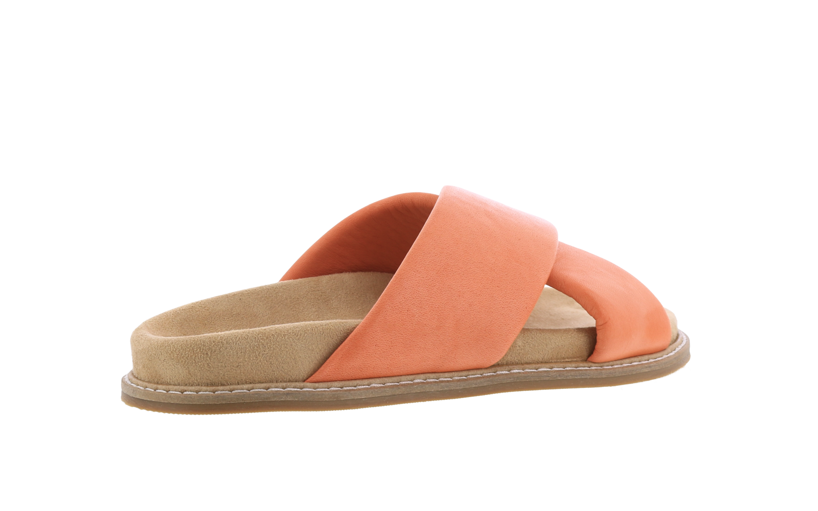 Women Leather Band Slipper