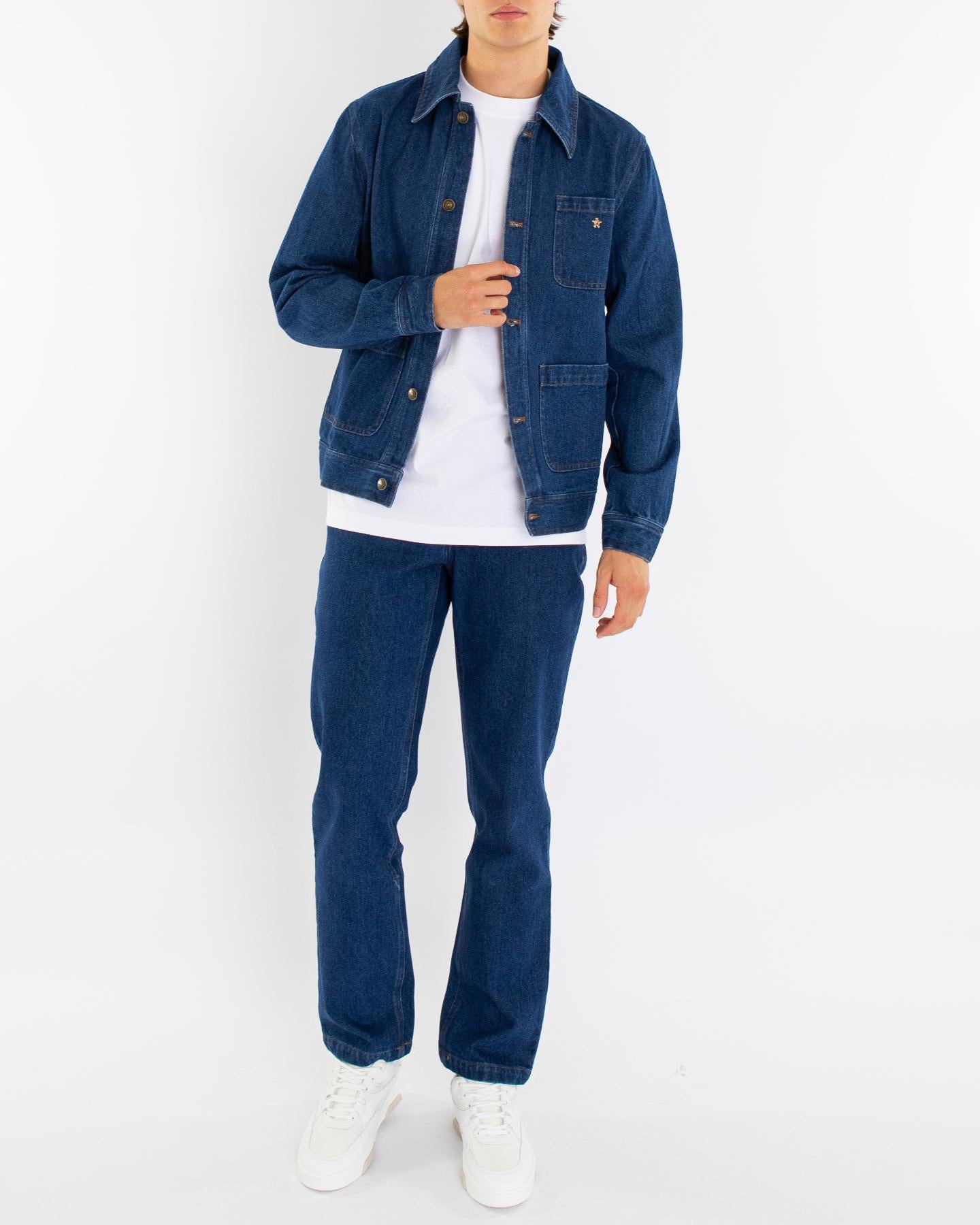 Heren Fitted Denim Jacket