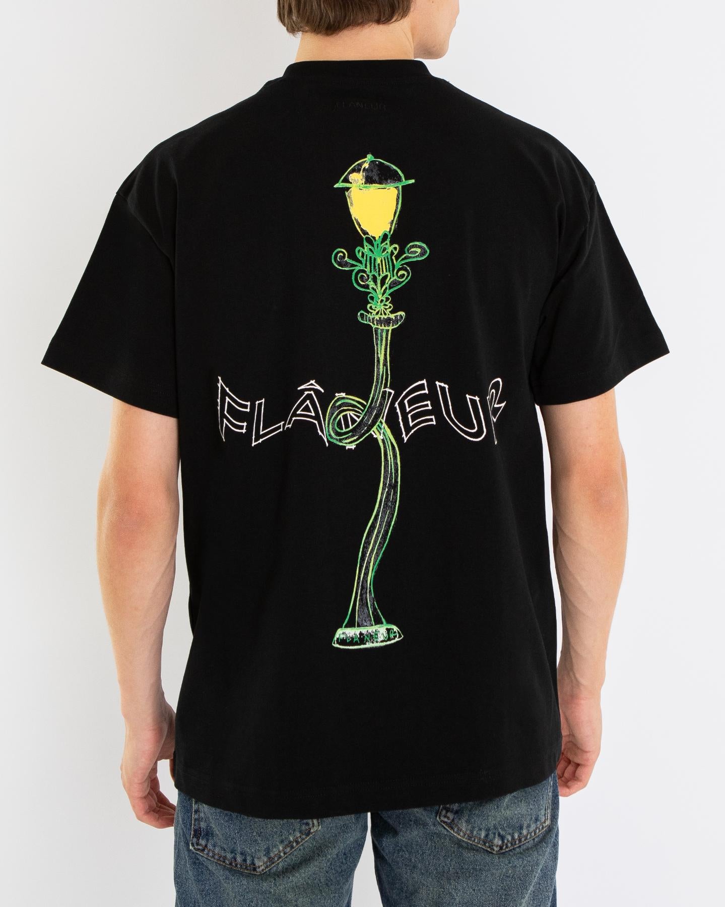 Heren Lantern T-Shirt Black