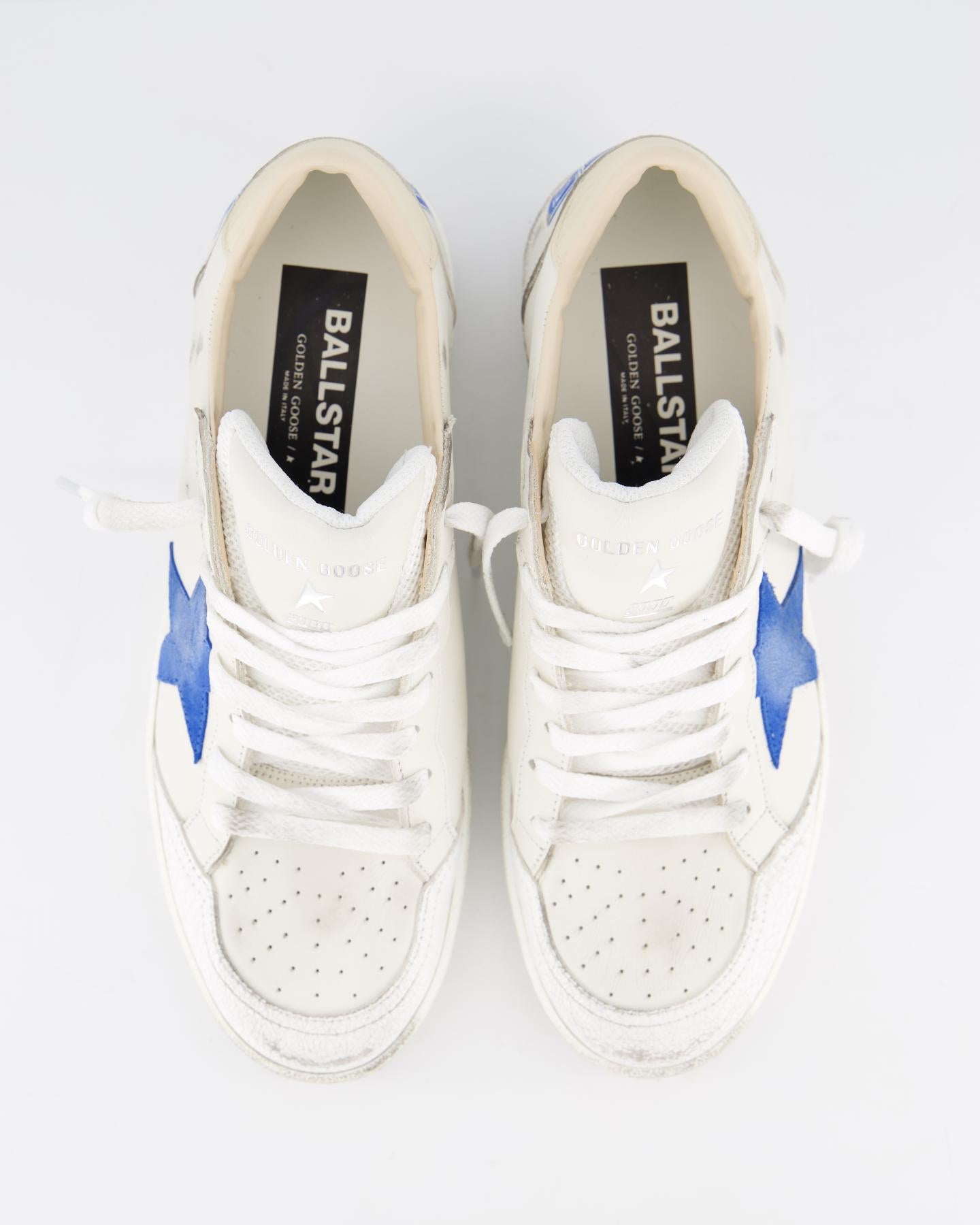 Heren Ballstar Sneaker Wit