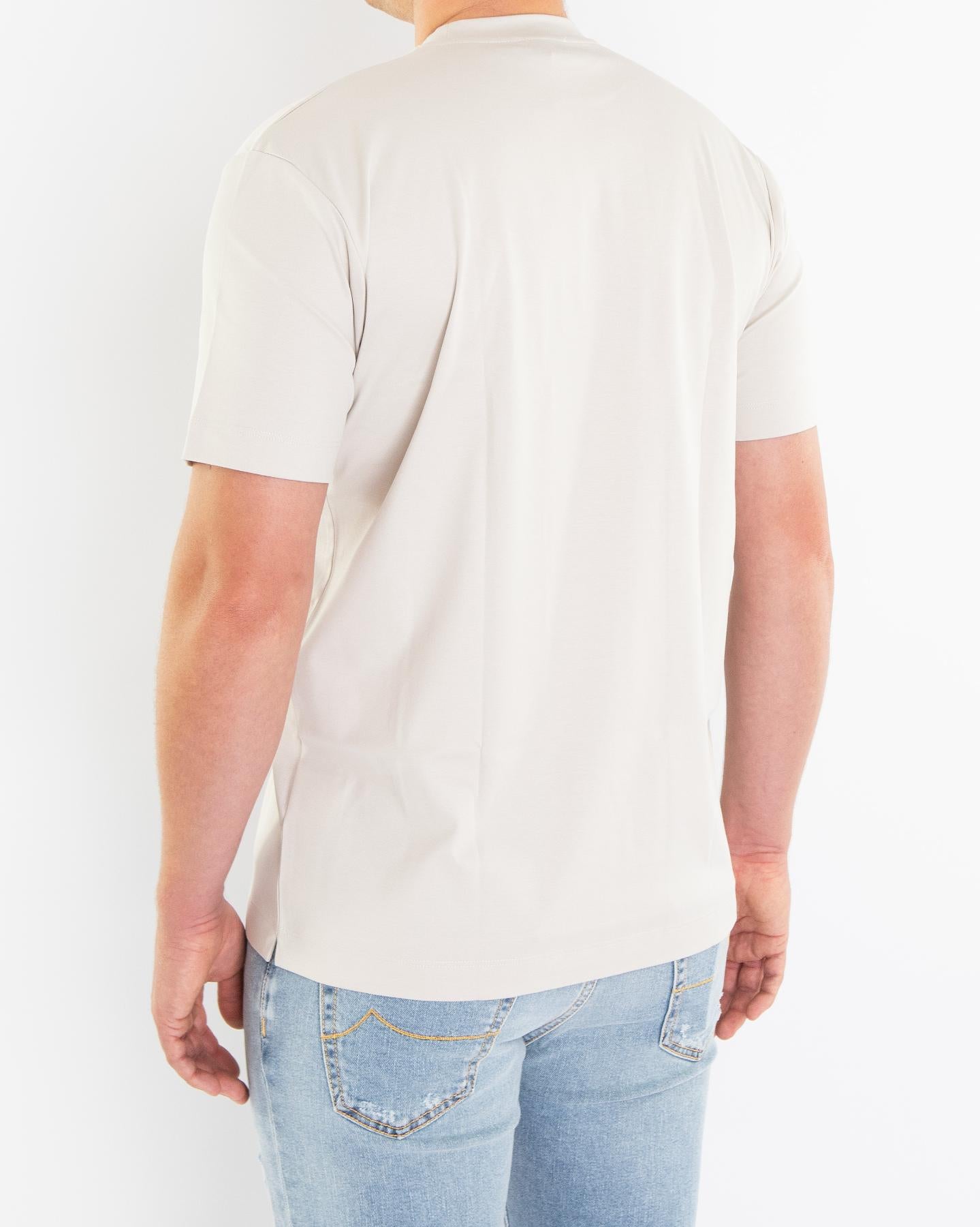 Heren Interlock Supima T-Shirt Grijs