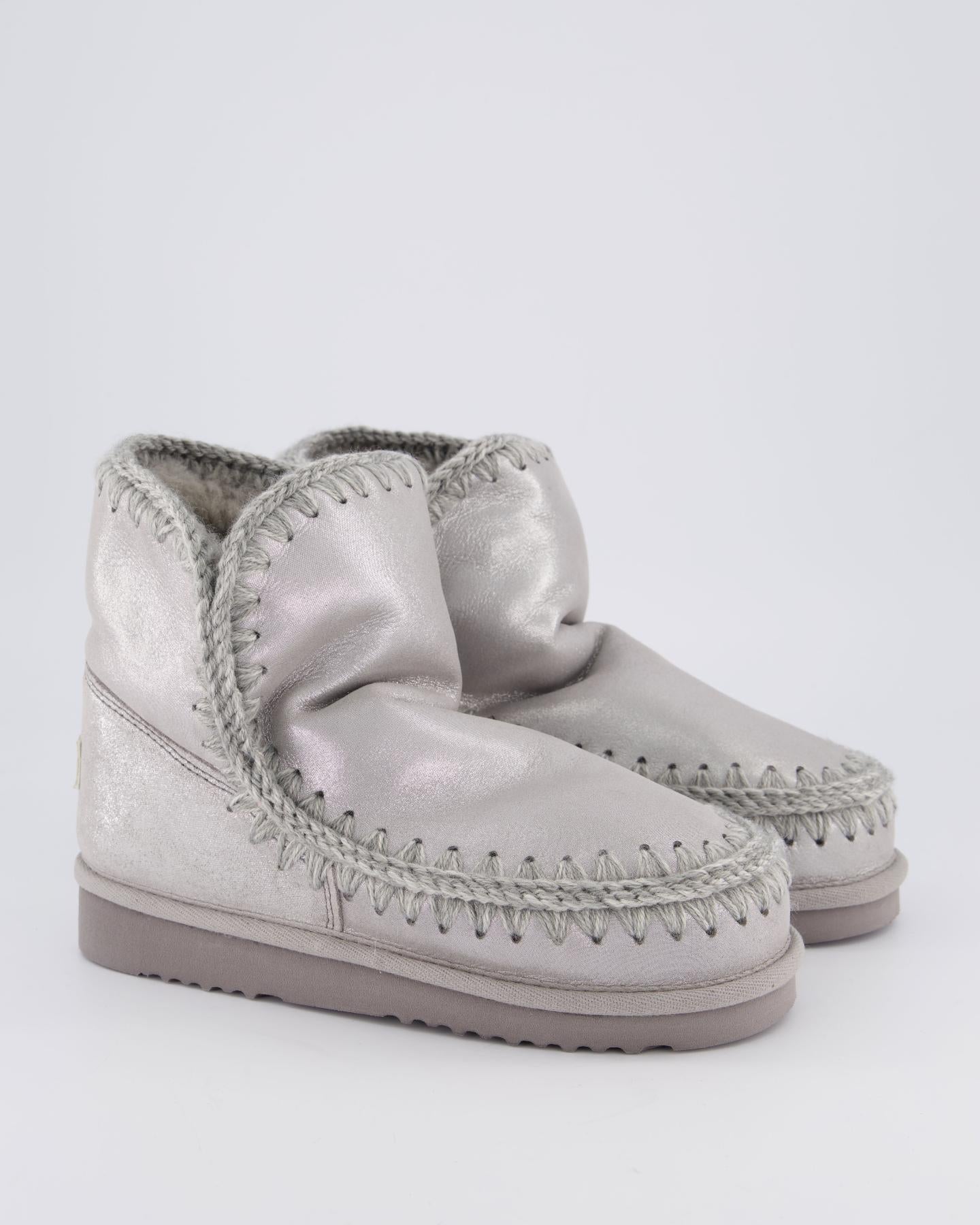 Dames Eskimo 18 Microglitter Silver