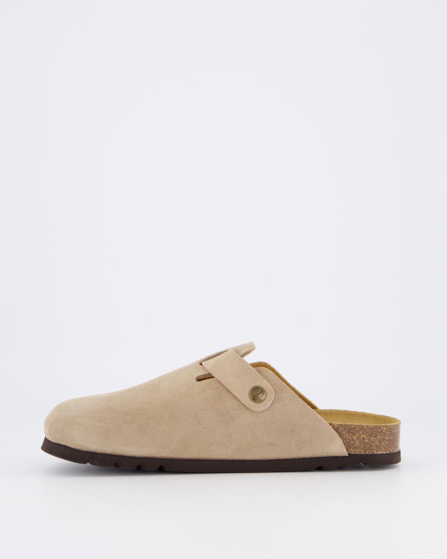 Heren Olivier Pantoffel Dark Beige