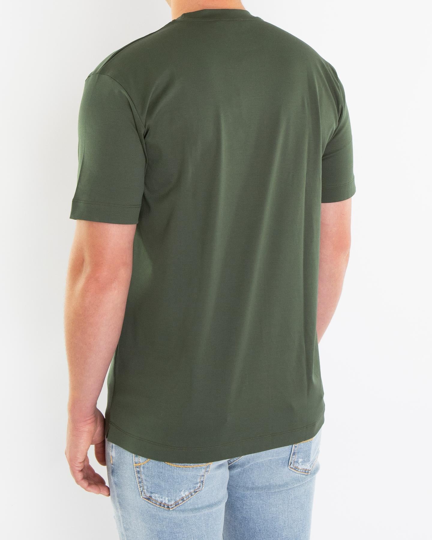 Heren Interlock Supima T-Shirt Groen