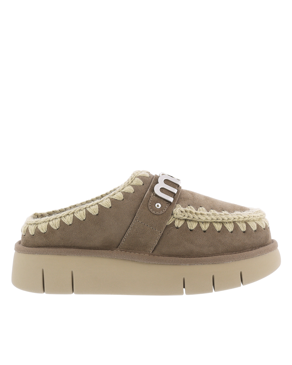 Women Bounce Clog Logo Elephant Gray