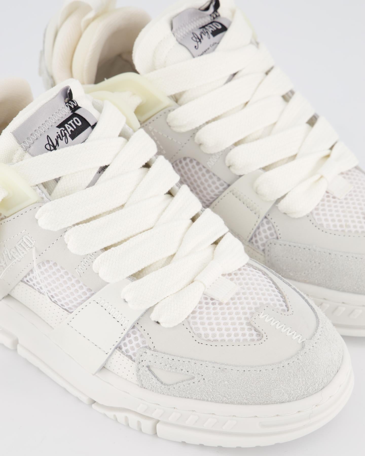 Women Area Patchwork Sneaker White