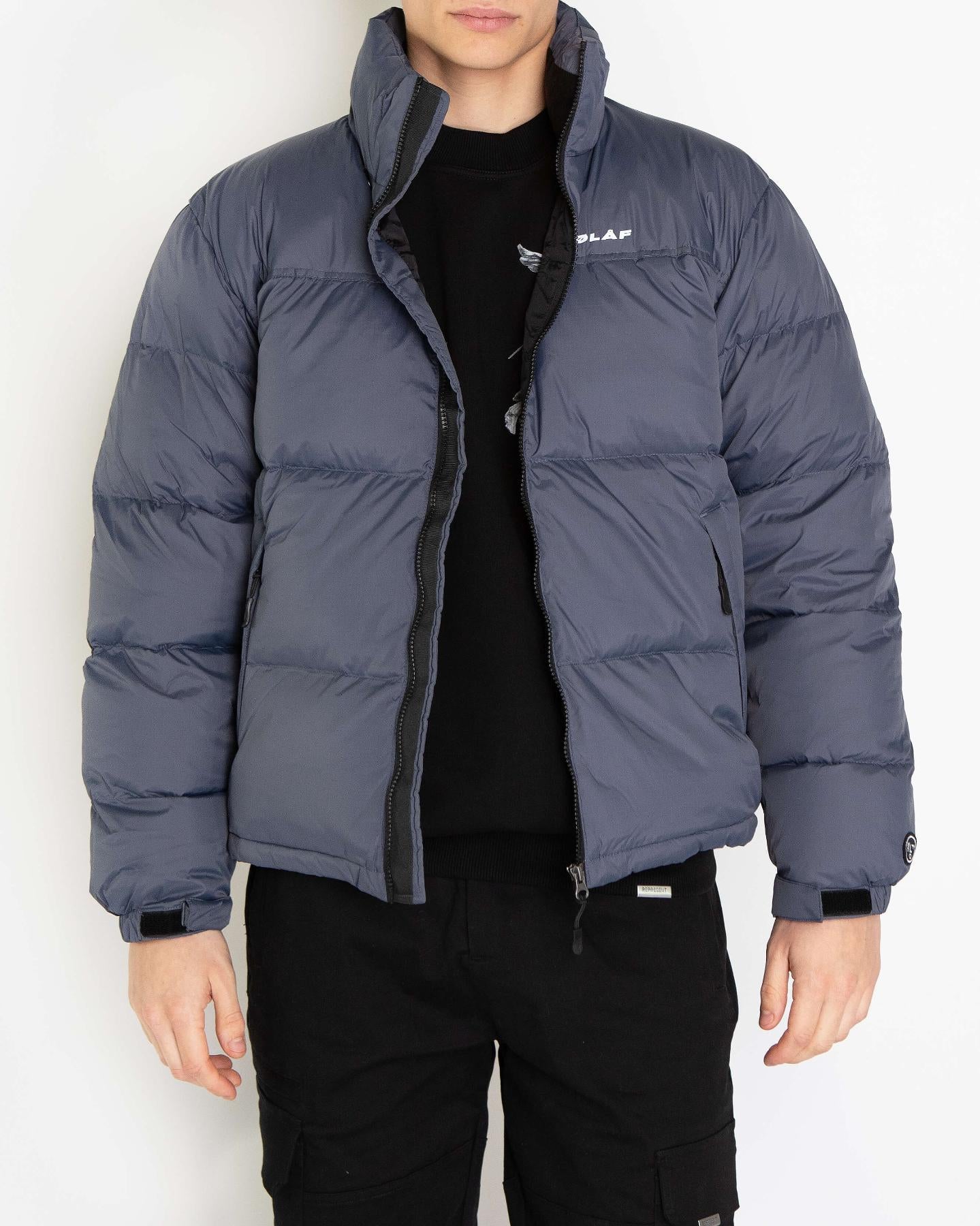 Men Puffer Jacket Blue