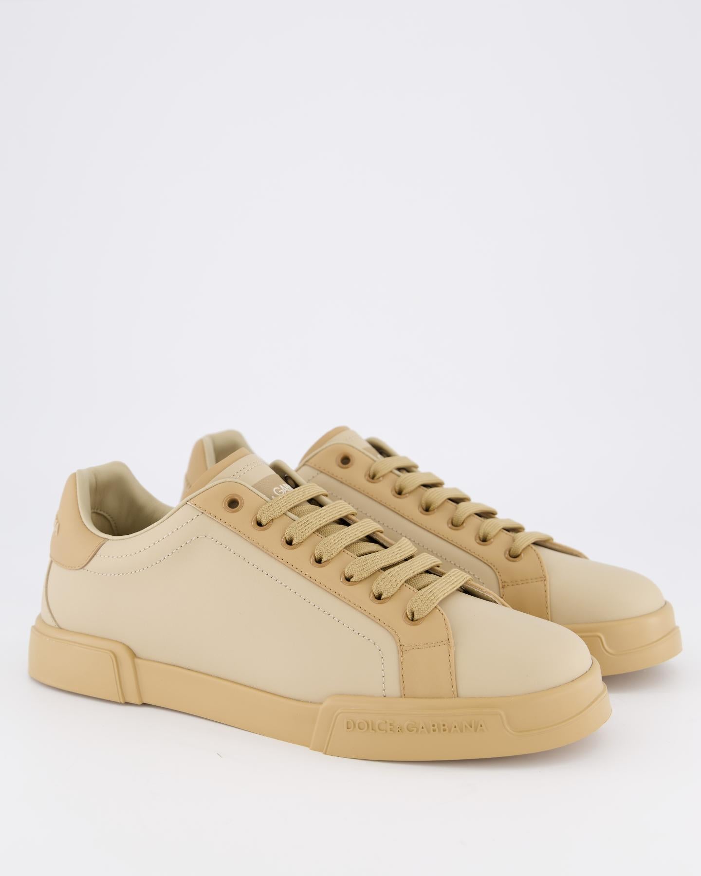 Heren Portofino Sneakers Beige