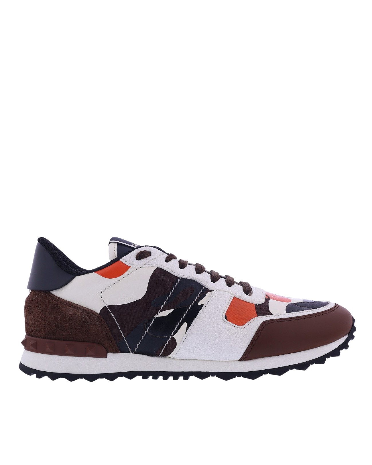 Valentino orange hot sale camo sneakers