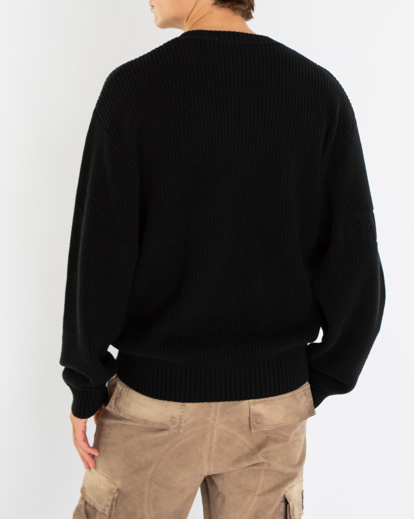 Heren Band Knit Sweater