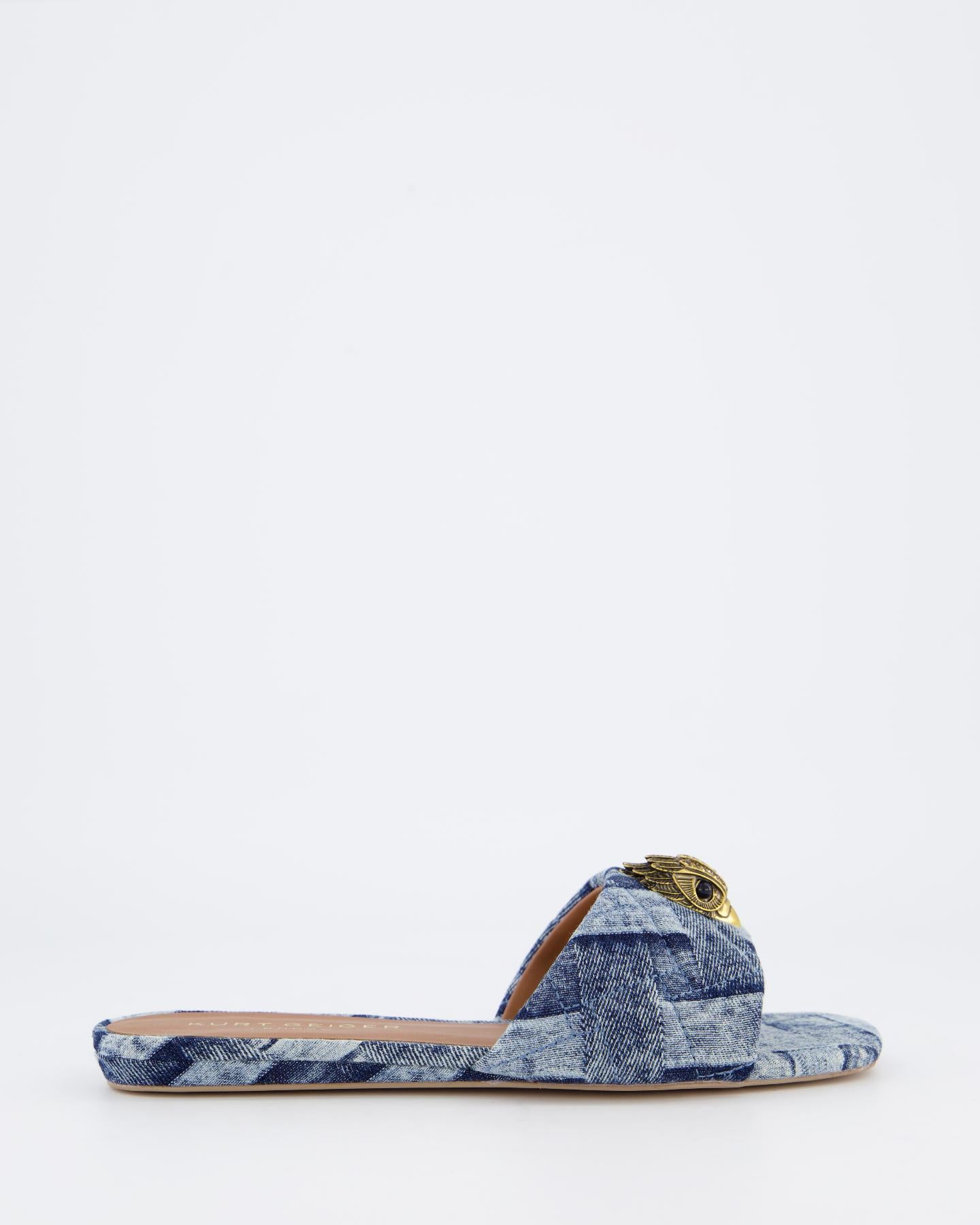 Dames Kensington Flat Slipper Blauw