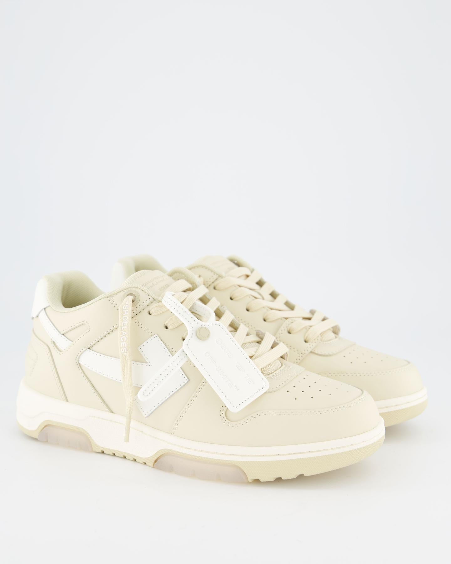 OFF WHITE Heren Out Of Office beige - Eleganza.nl