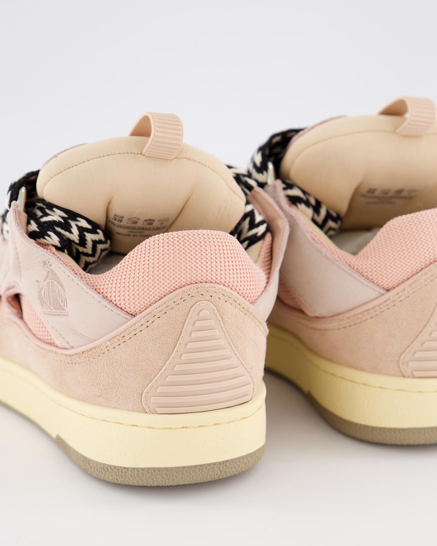 Dames Curb Sneakers Roze