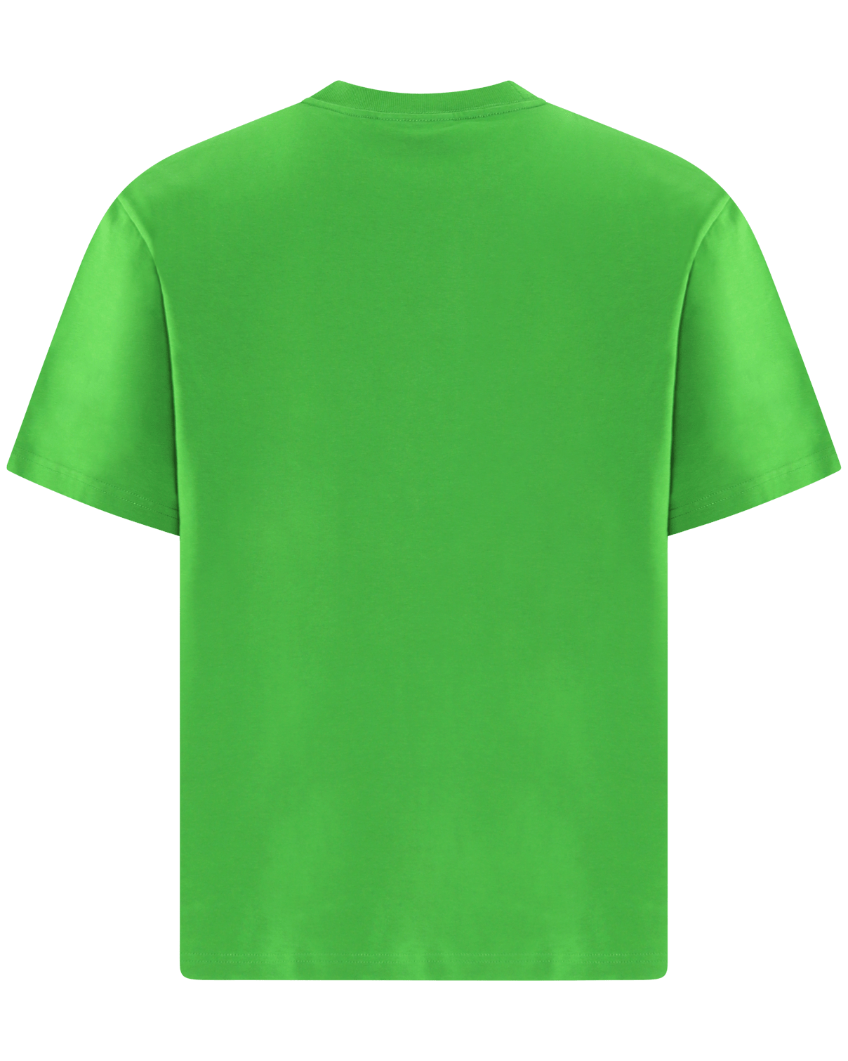 Olaf Hussein Heren Sans Embro Logo T-Shirt Groen - Eleganza.nl