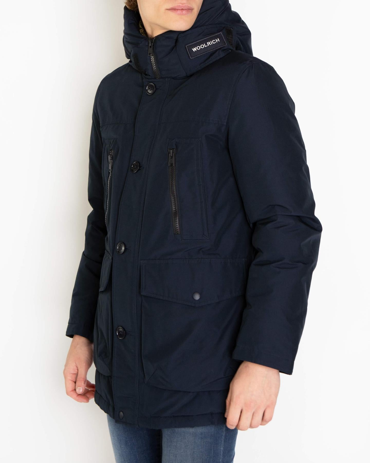 Woolrich arctic store parka blue