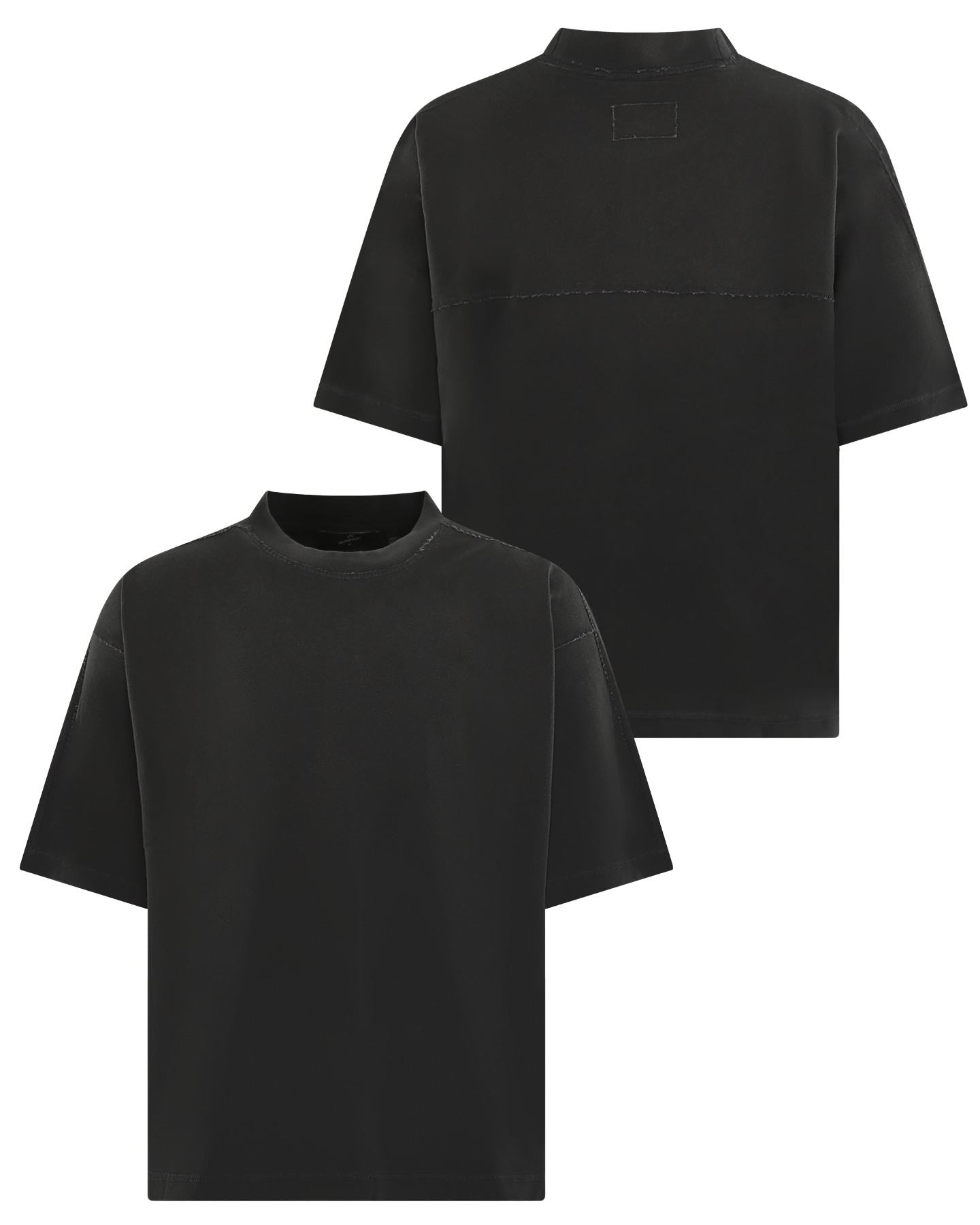 Heren Stepped Hem T-Shirt