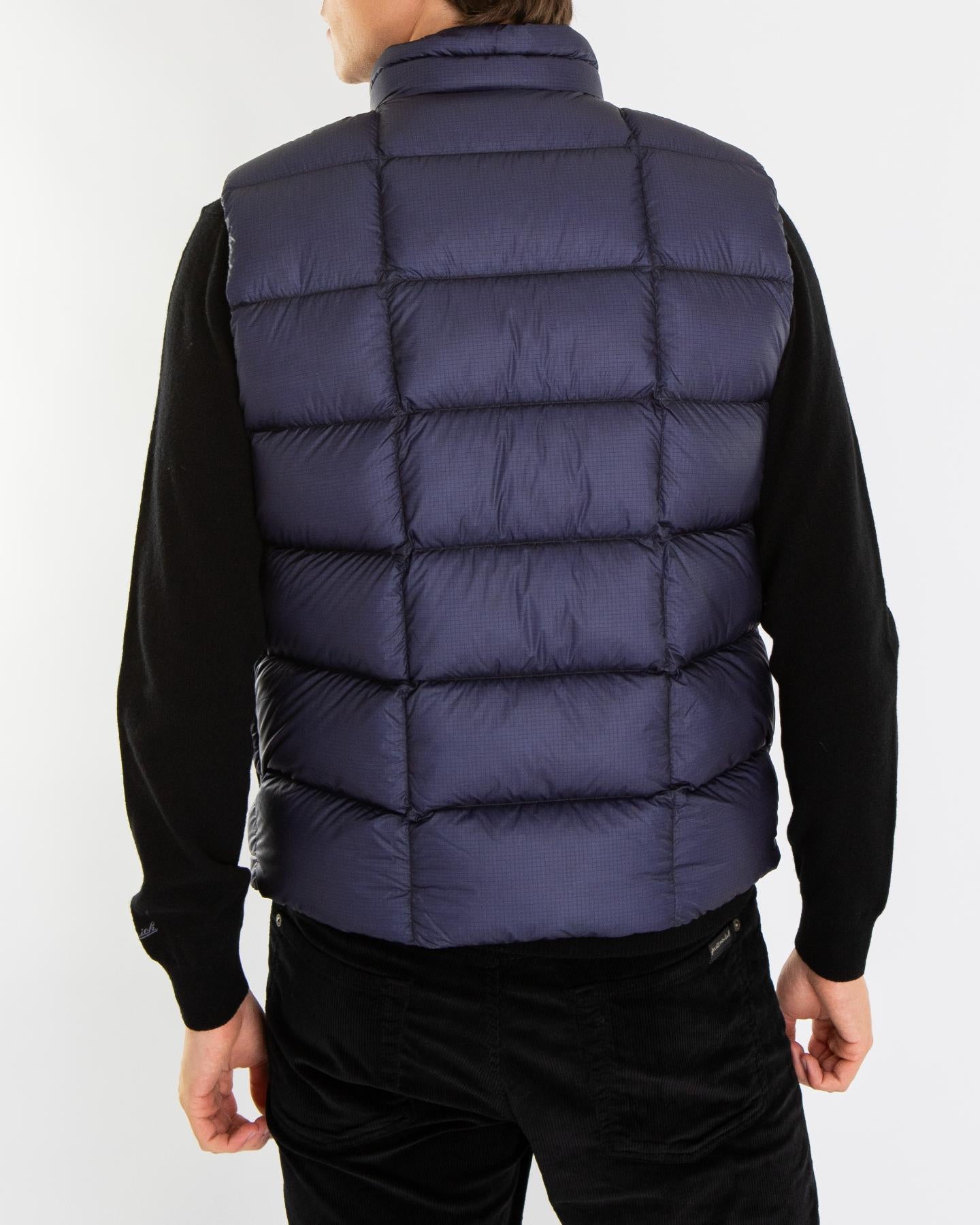 Heren Outerwear Vest Blauw